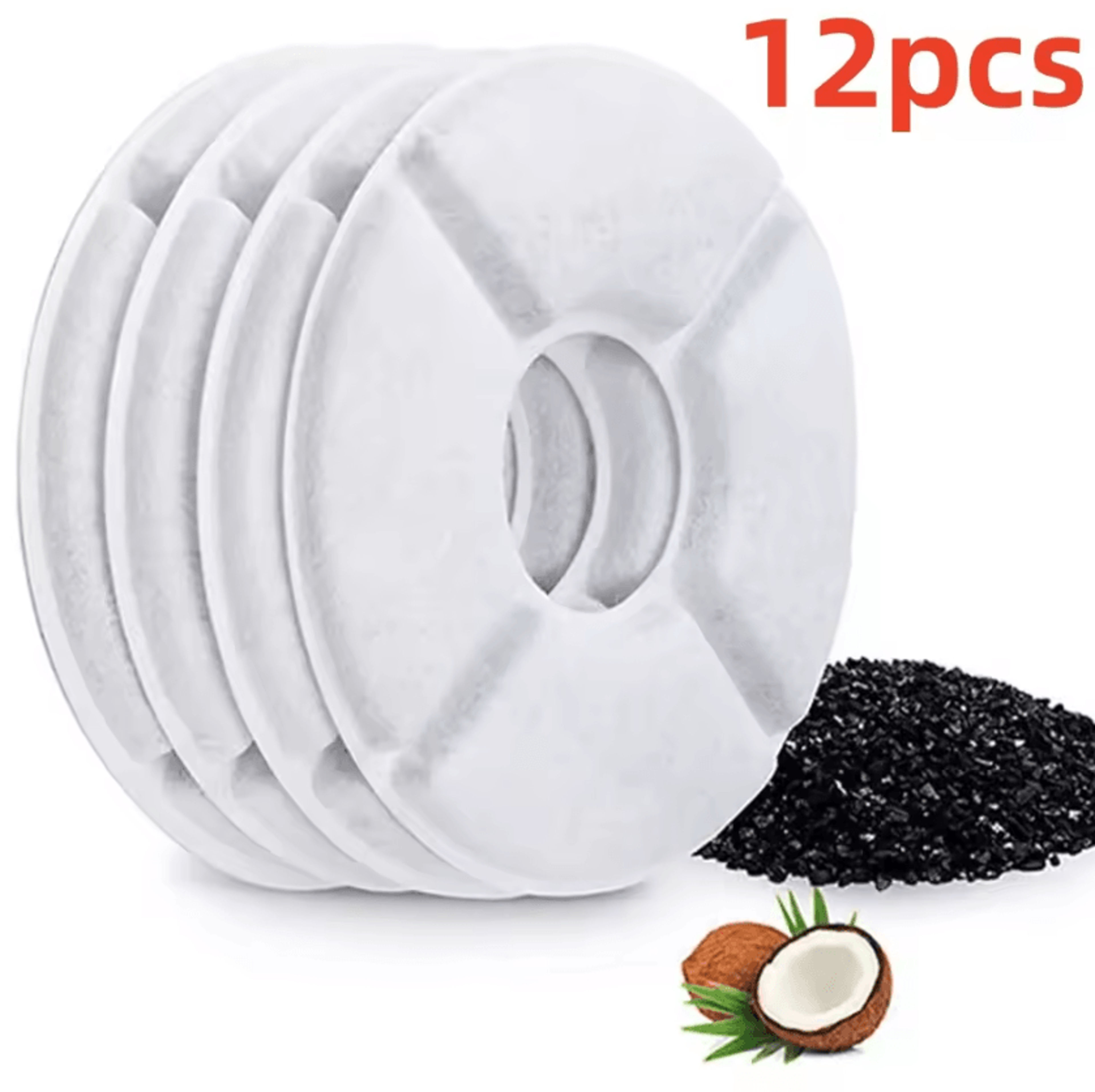PureFlow Activated Carbon Water Fountain Filter Set 5