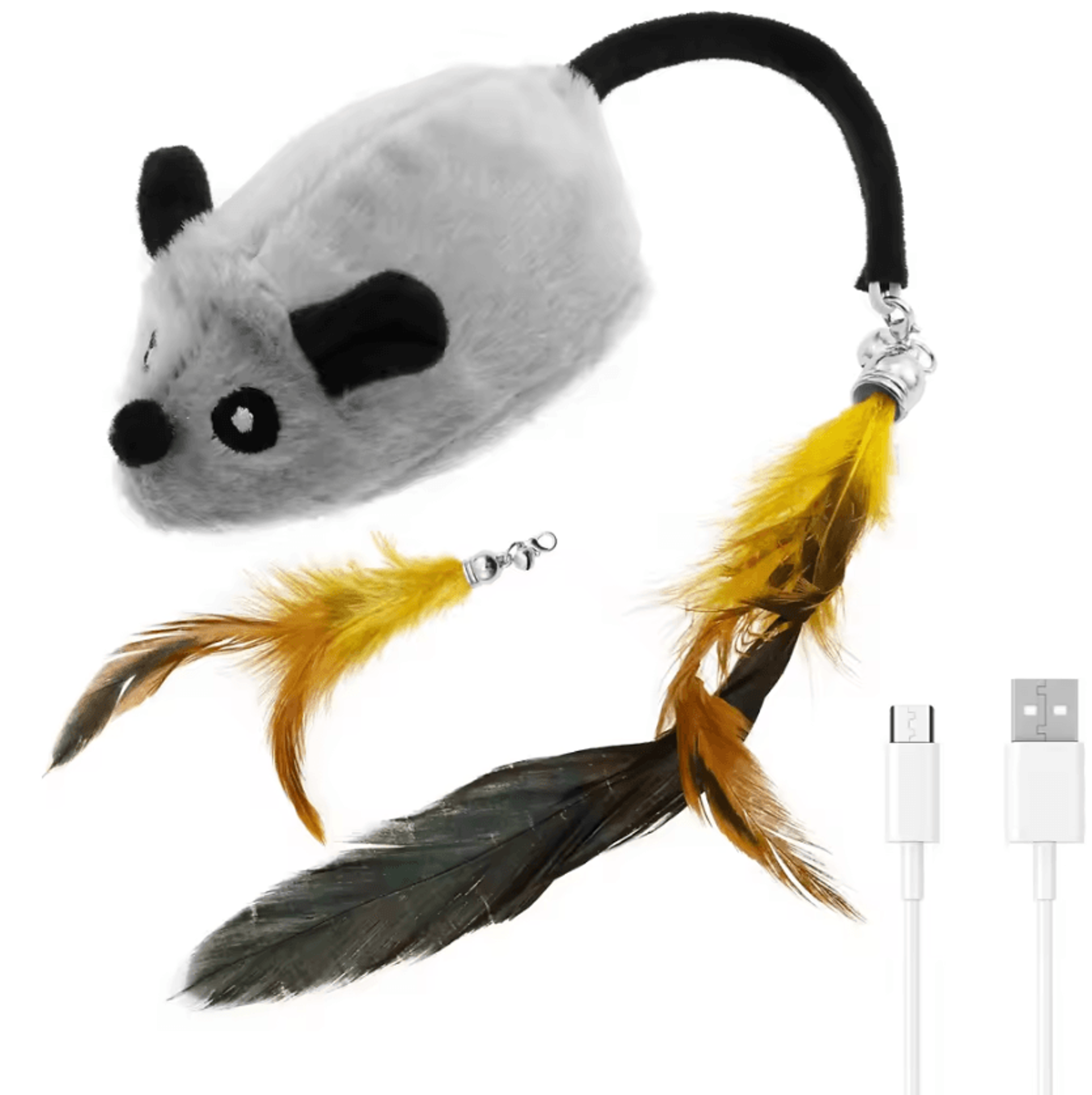 SmartChase Rechargeable Interactive Mouse Cat Toy 2