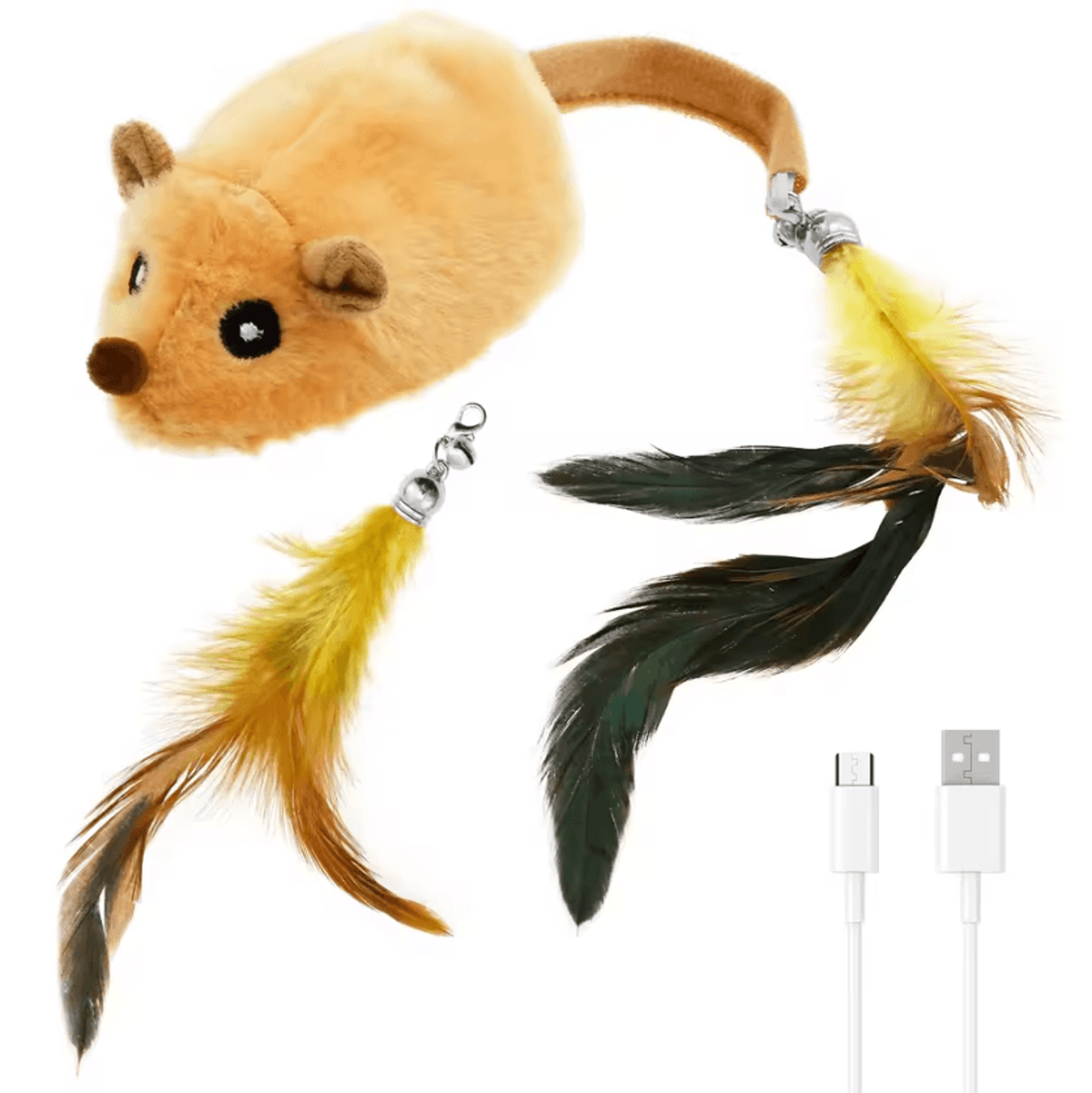 SmartChase Rechargeable Interactive Mouse Cat Toy 4