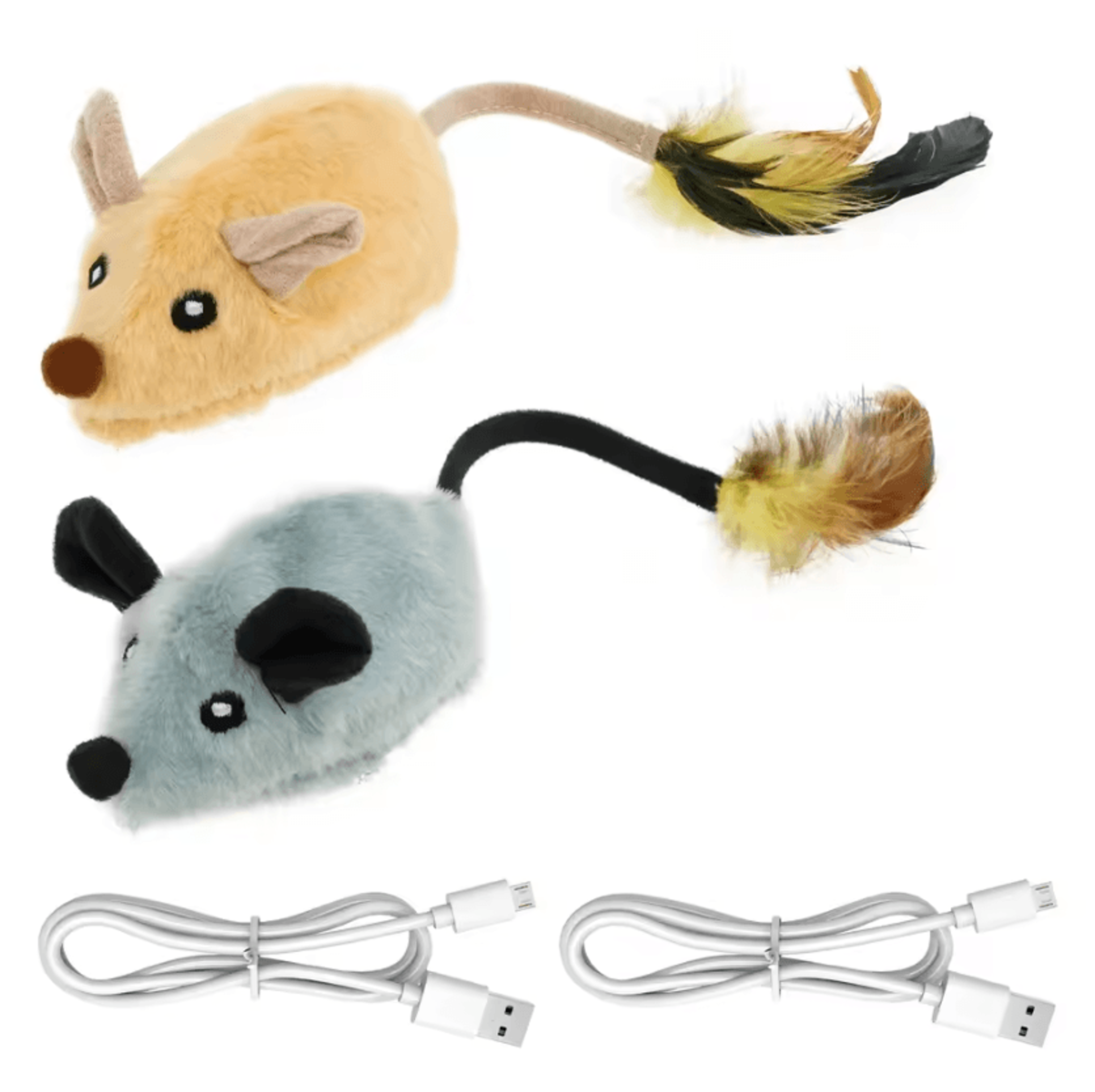 SmartChase Rechargeable Interactive Mouse Cat Toy 6