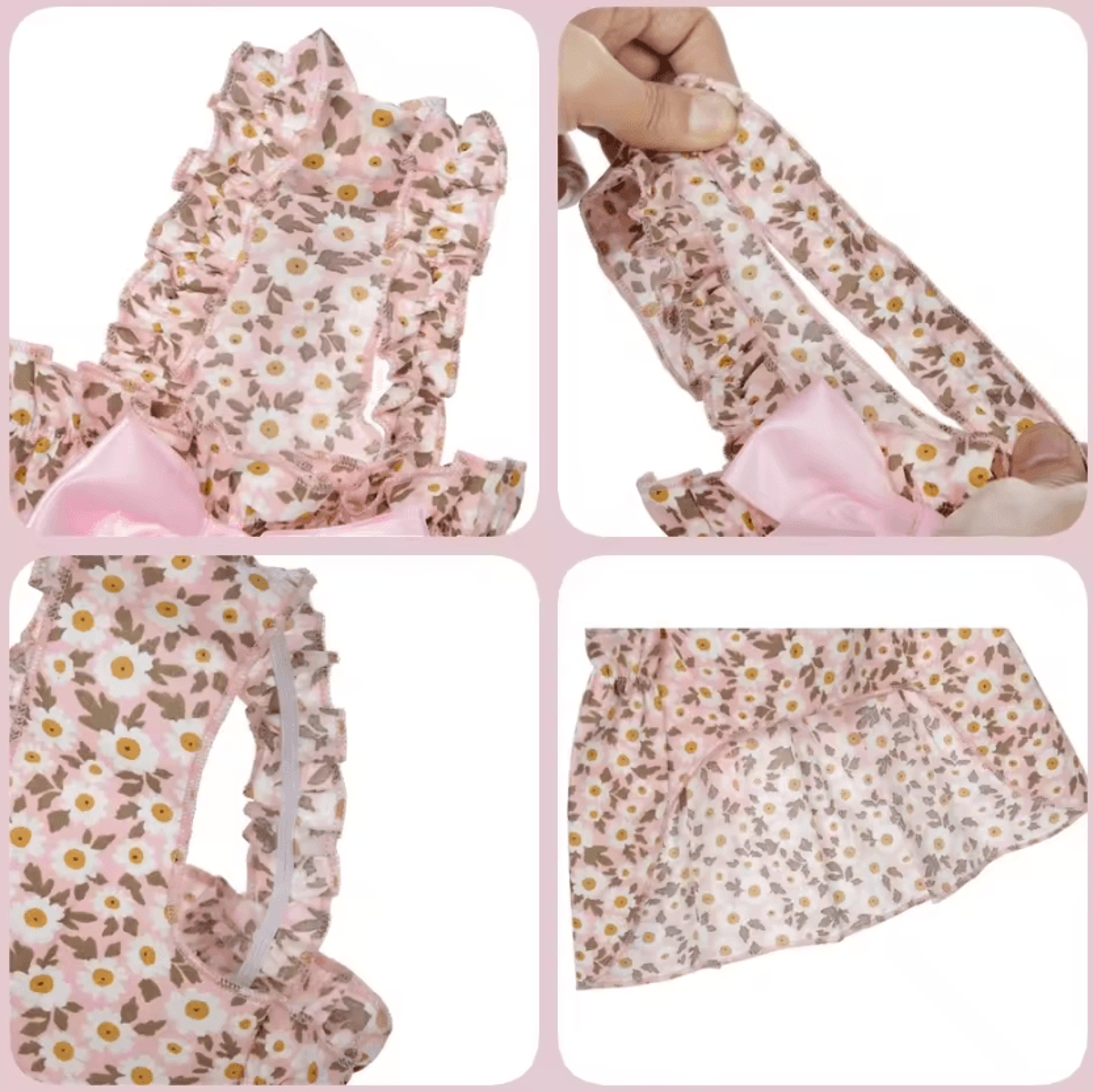 BlossomBelle Floral Summer Pet Dress 1