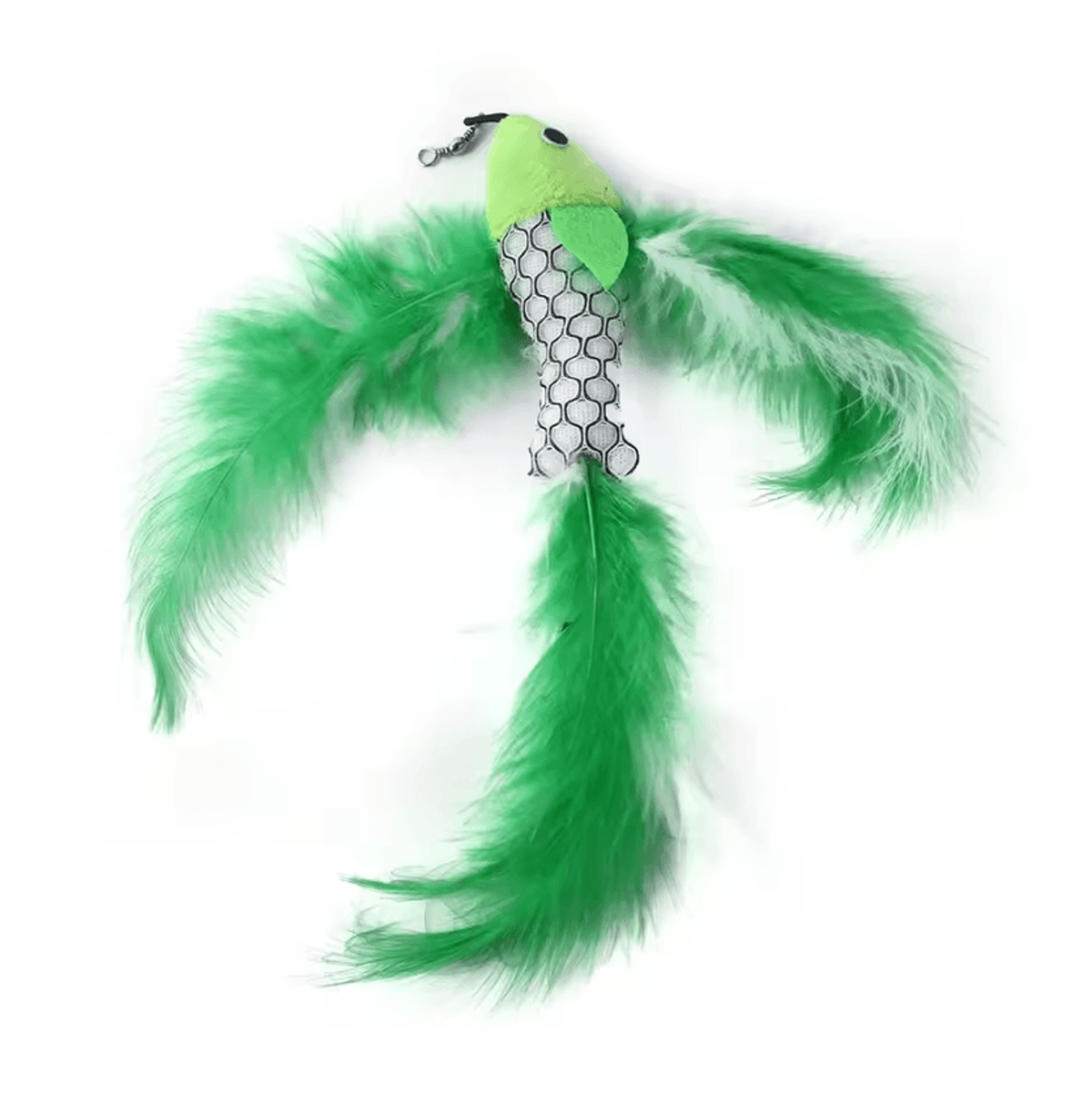 Flying Fish Plush Cat Wand Replacement Toy 3
