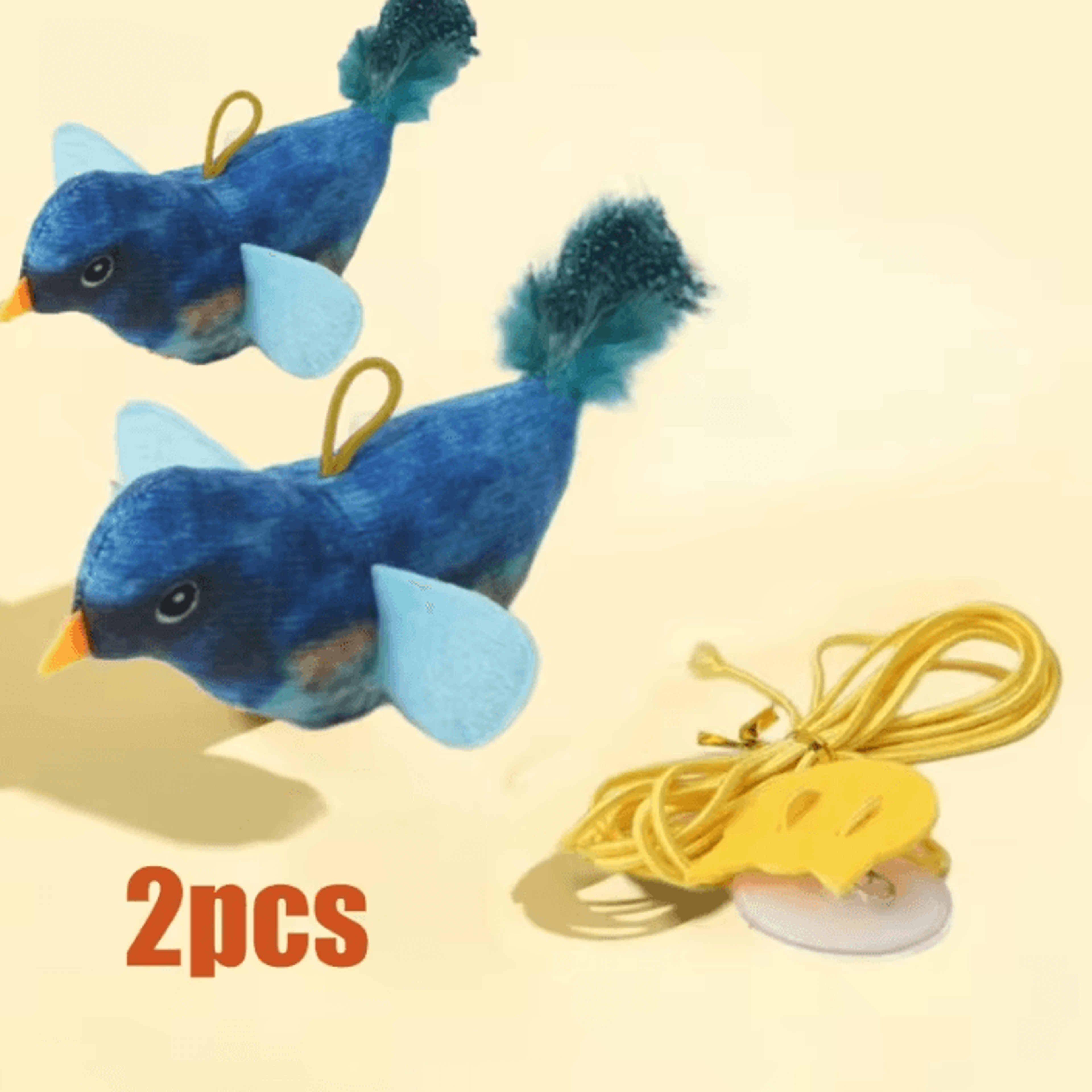 ChirpyBird Interactive WallHanging Cat Toy 5