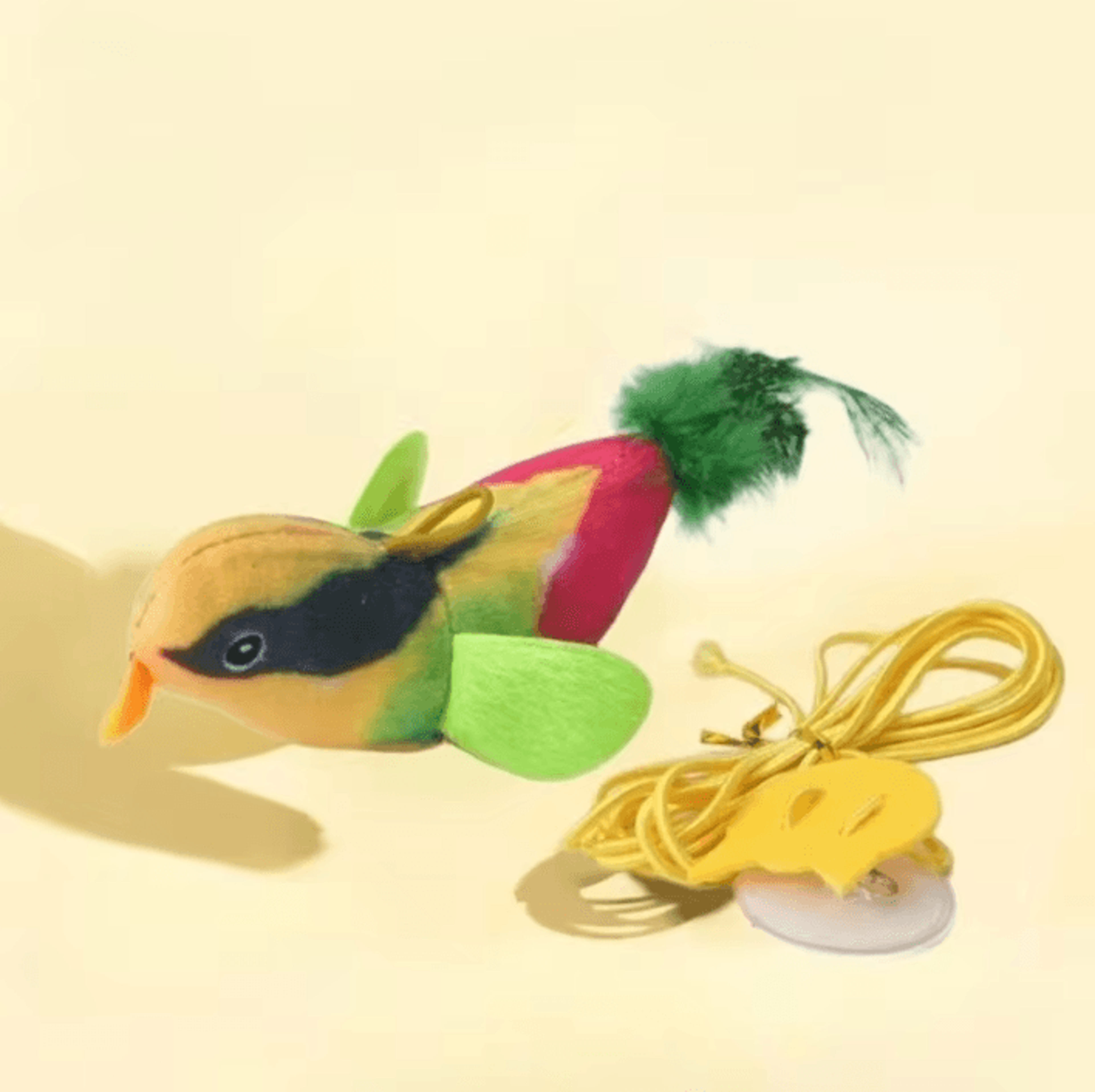 ChirpyBird Interactive WallHanging Cat Toy 6