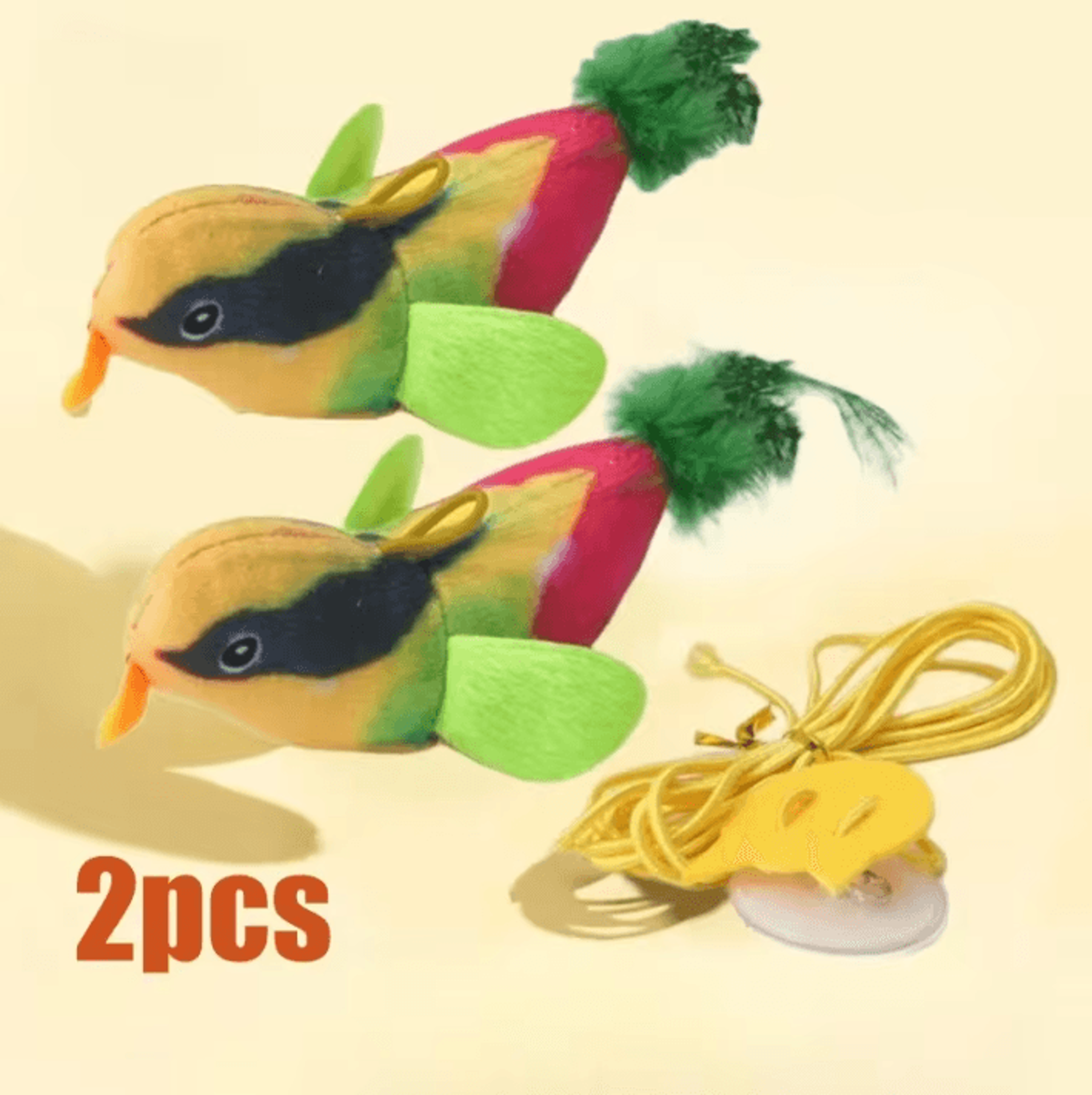 ChirpyBird Interactive WallHanging Cat Toy 8