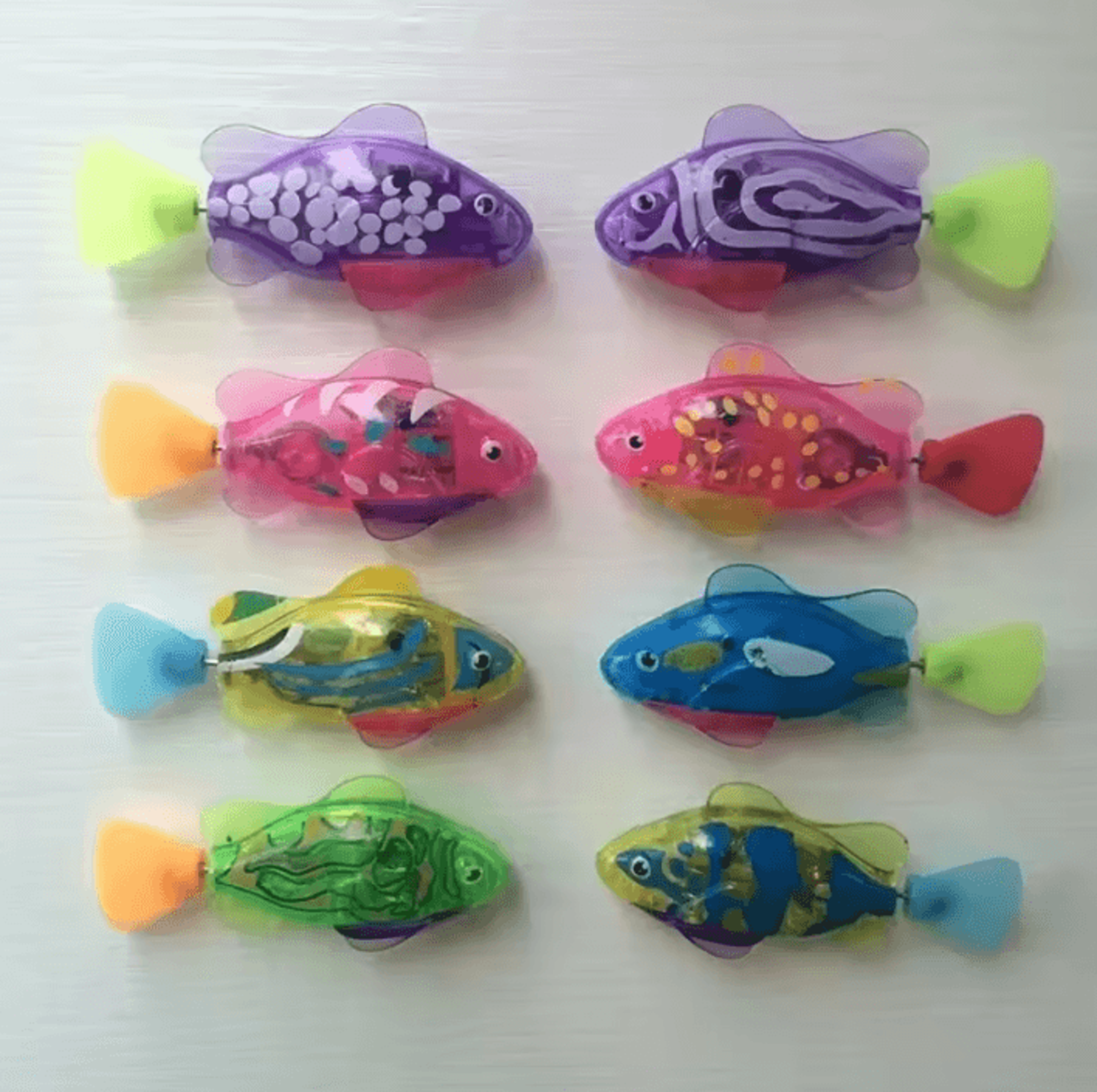 AquaGlow Interactive Swimming Robot Fish Toy 2