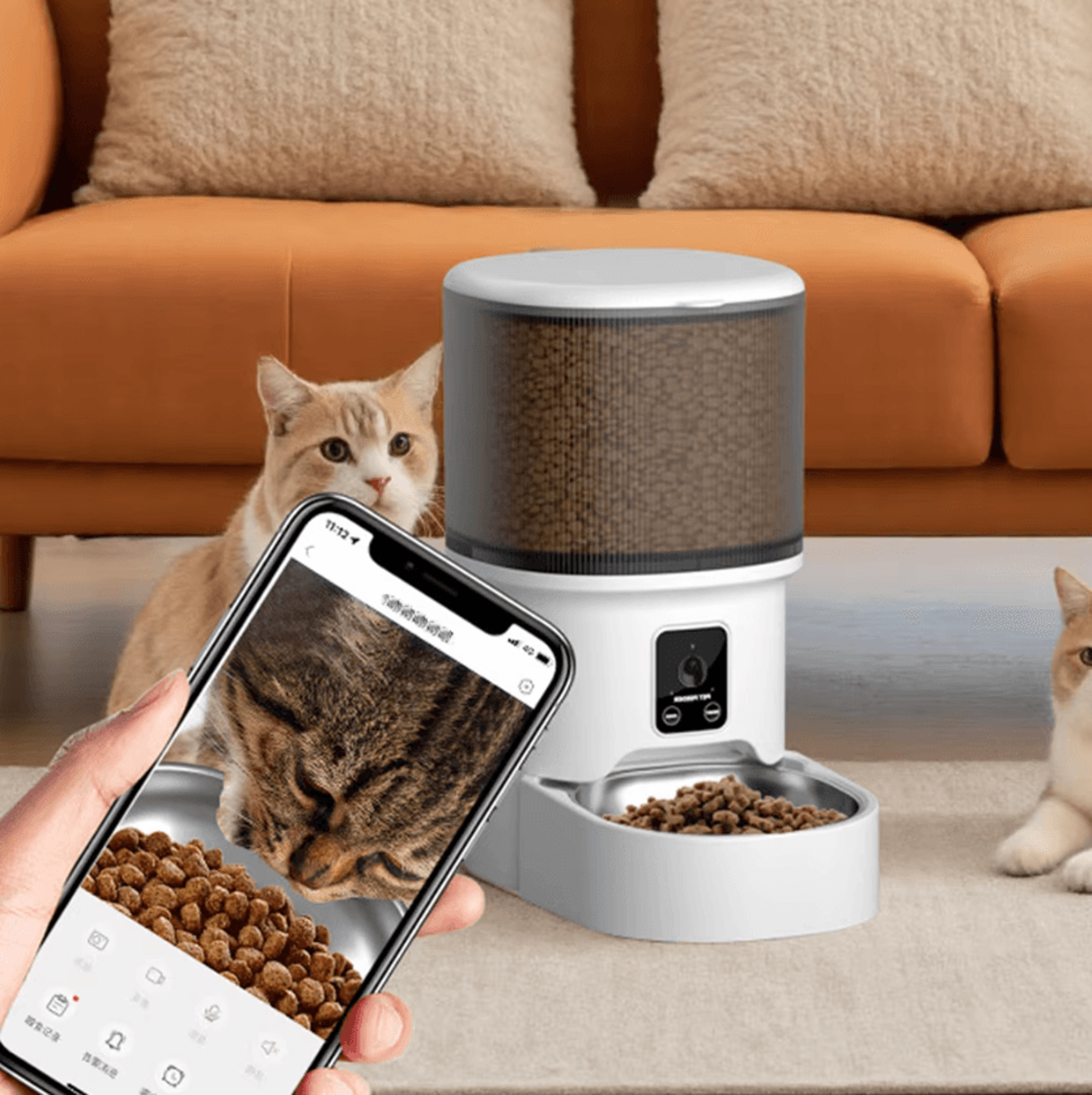SmartMeal WiFi Automatic Pet Feeder 4L 1