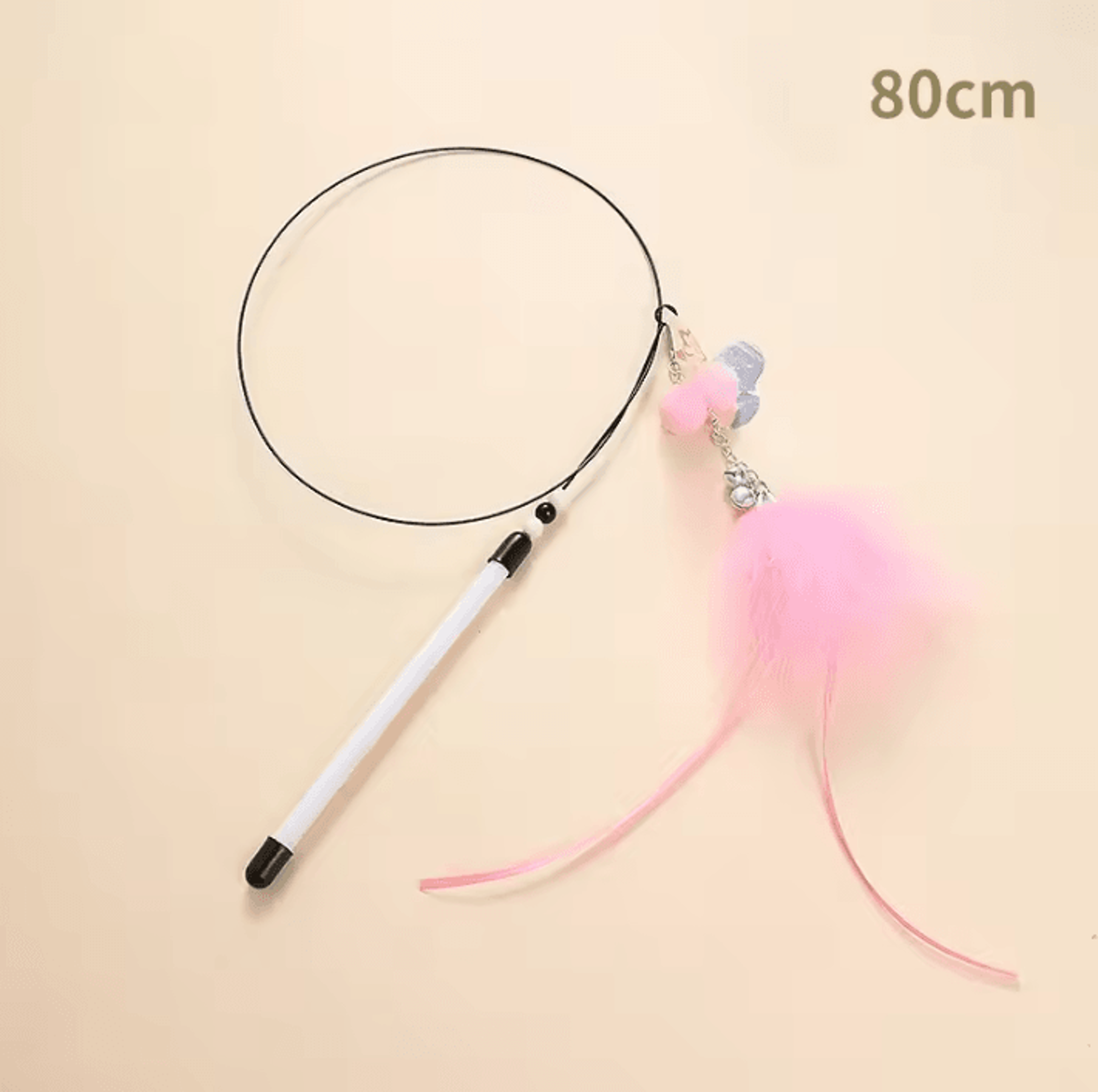 SkyFlutter Telescopic Bird Feather Cat Wand Toy 5