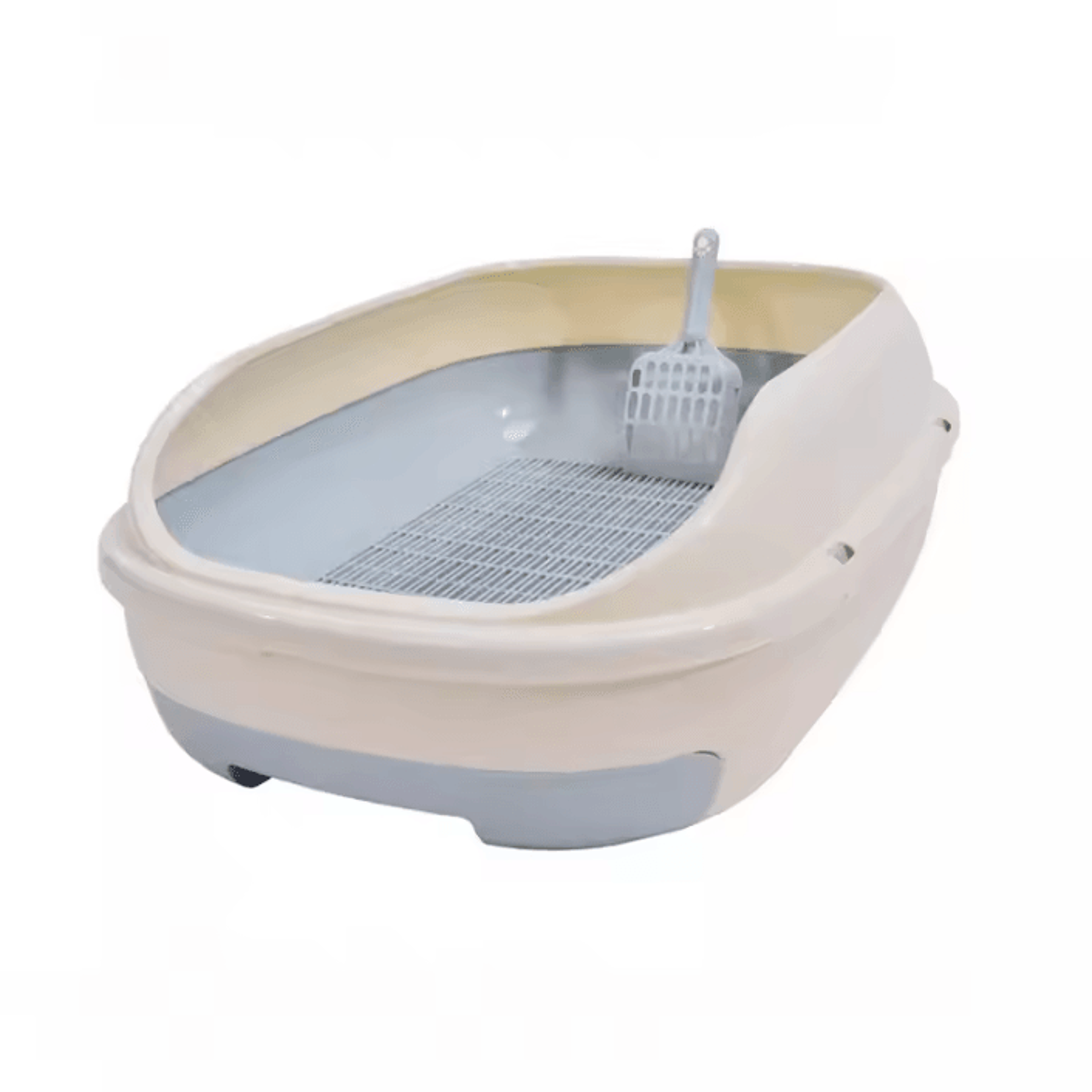 CleanFlow XL SemiClosed Drawer Cat Litter Box 3
