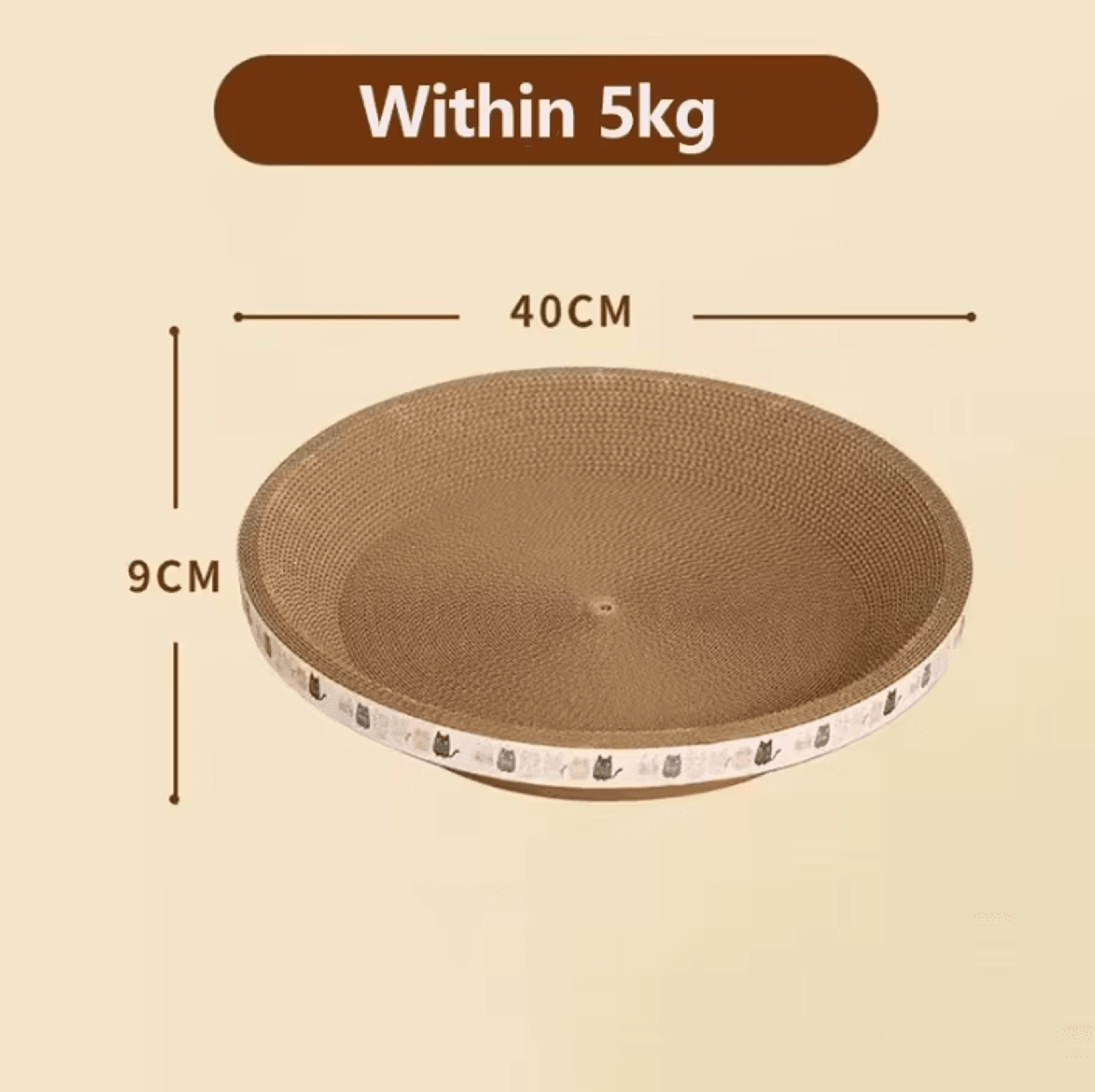 ScratchNests Corrugated Cat Scratcher Lounge 4