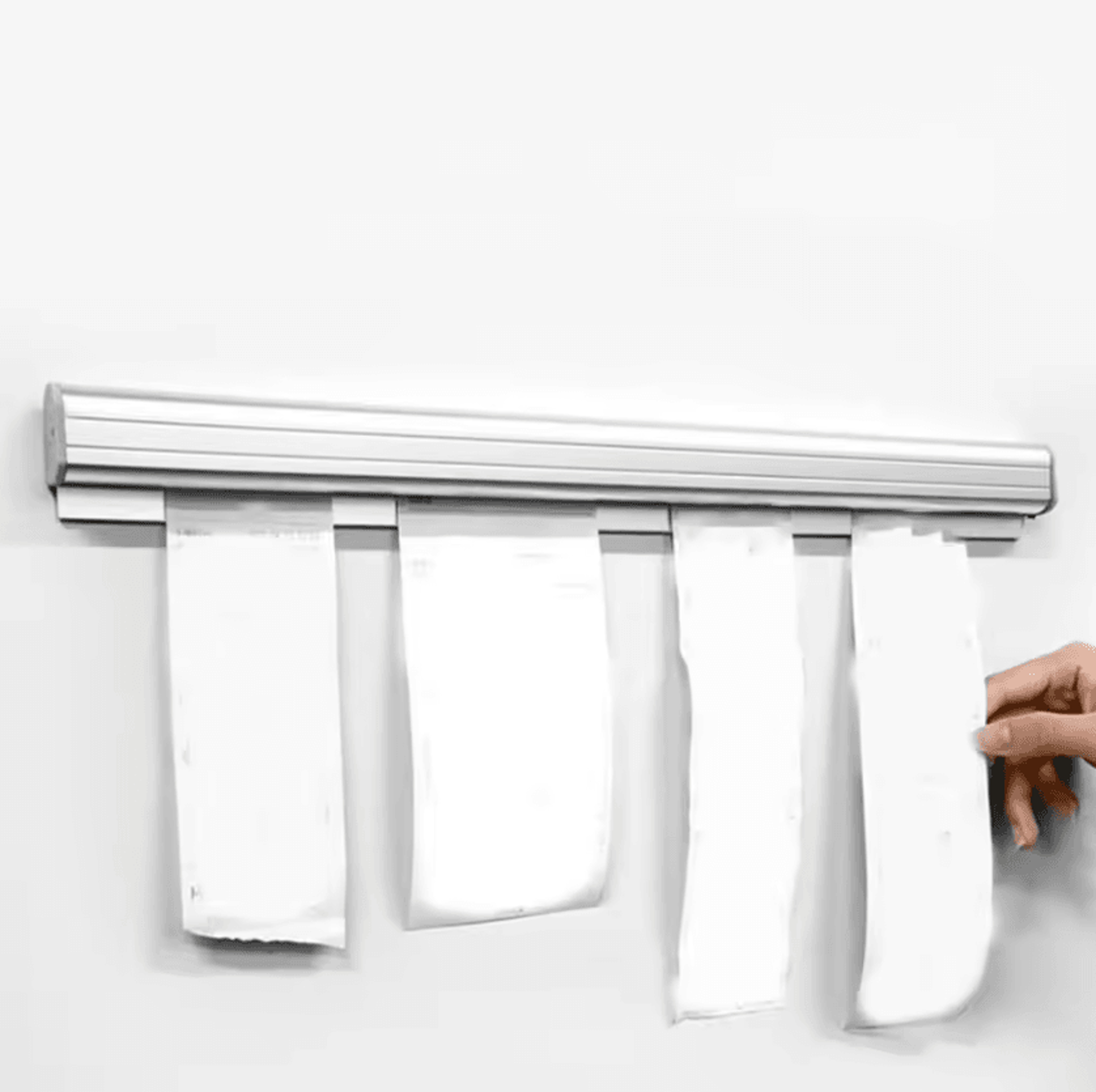 Kitchen Takeaway Order Organizer Easy Installation Ticket Rack Aluminum Practical For Restaurant Ki 2