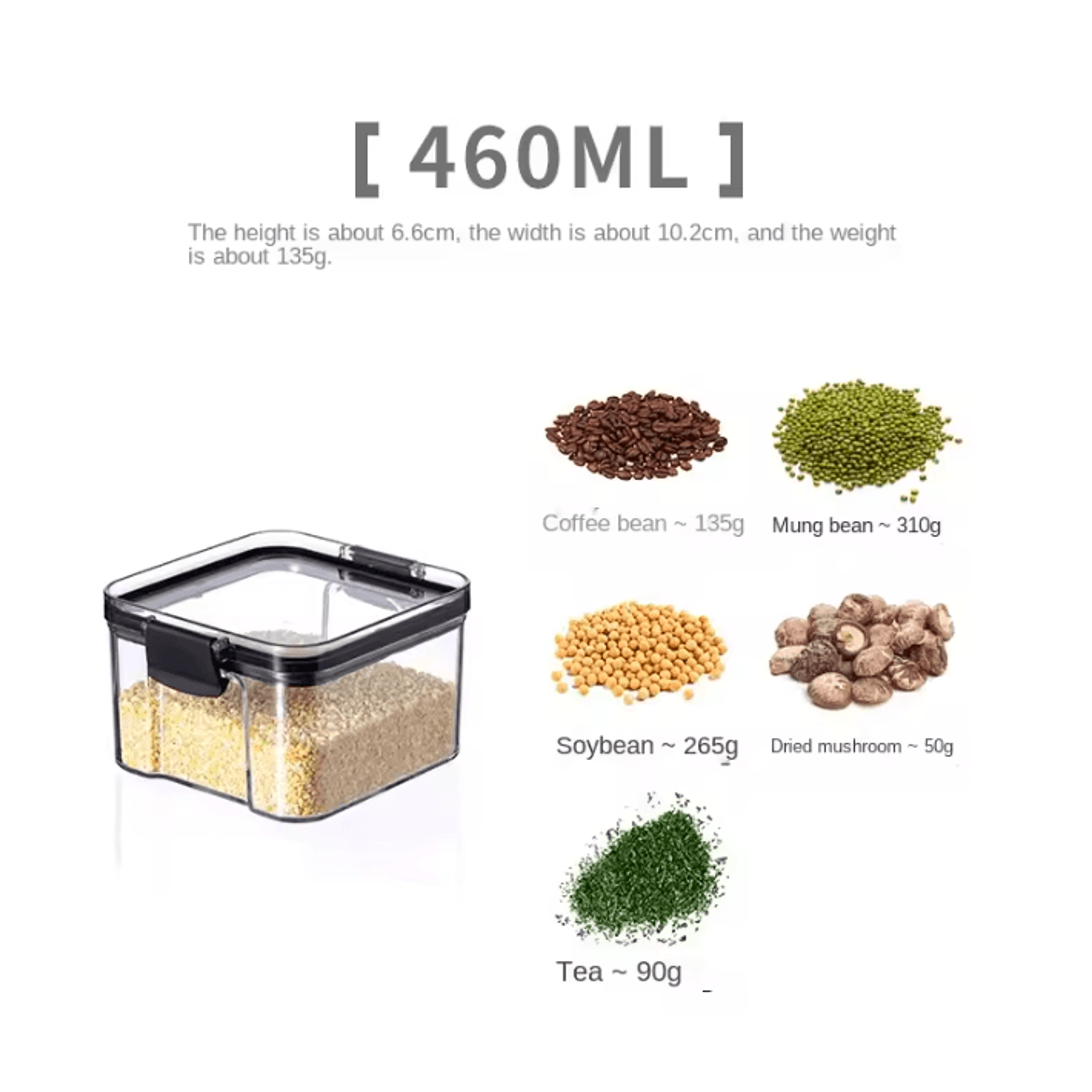 FreshSeal Airtight Grain Storage Container  MoistureProof Pantry Organizer 3