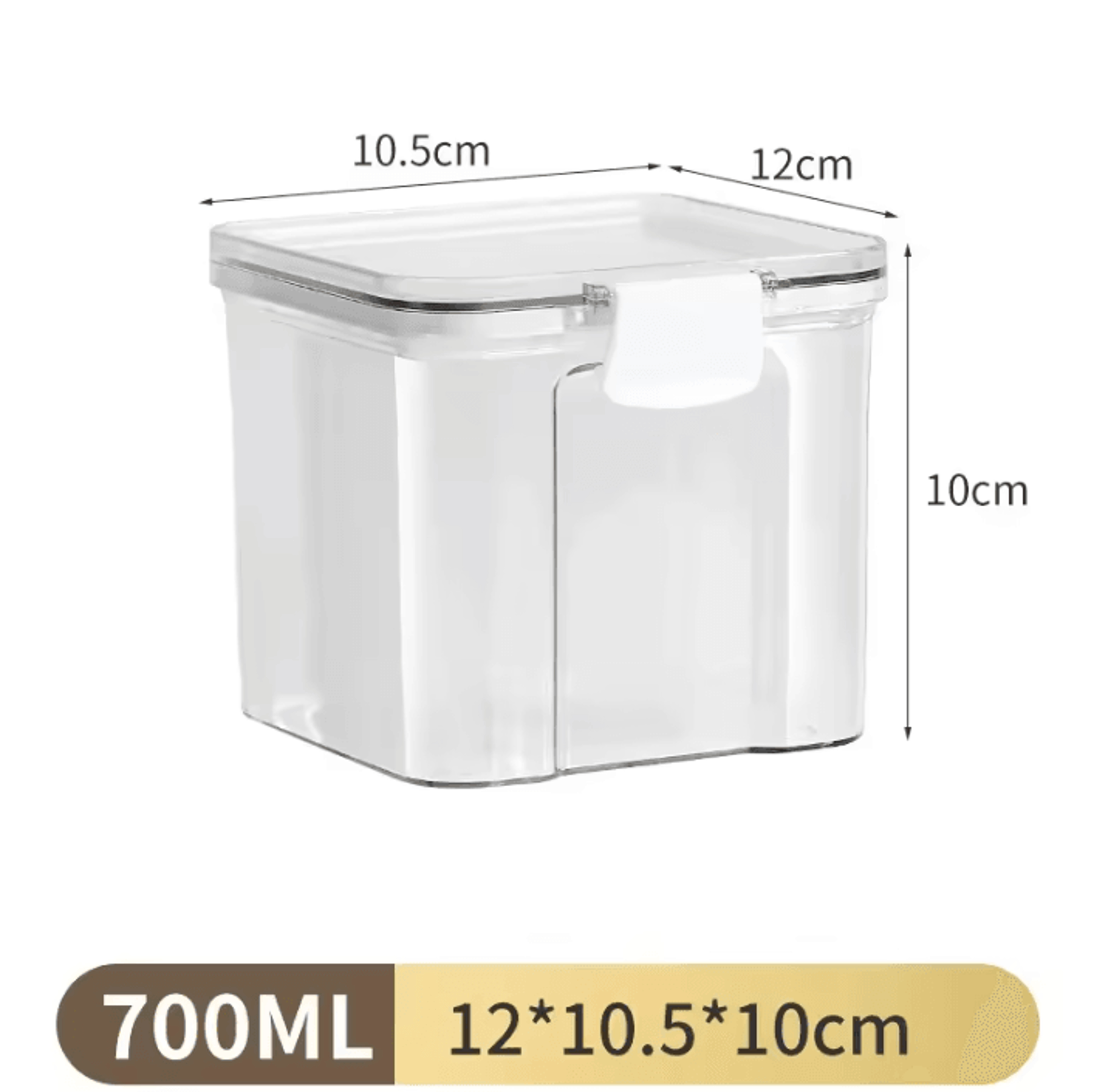 FreshSeal Airtight Grain Storage Container  MoistureProof Pantry Organizer 8