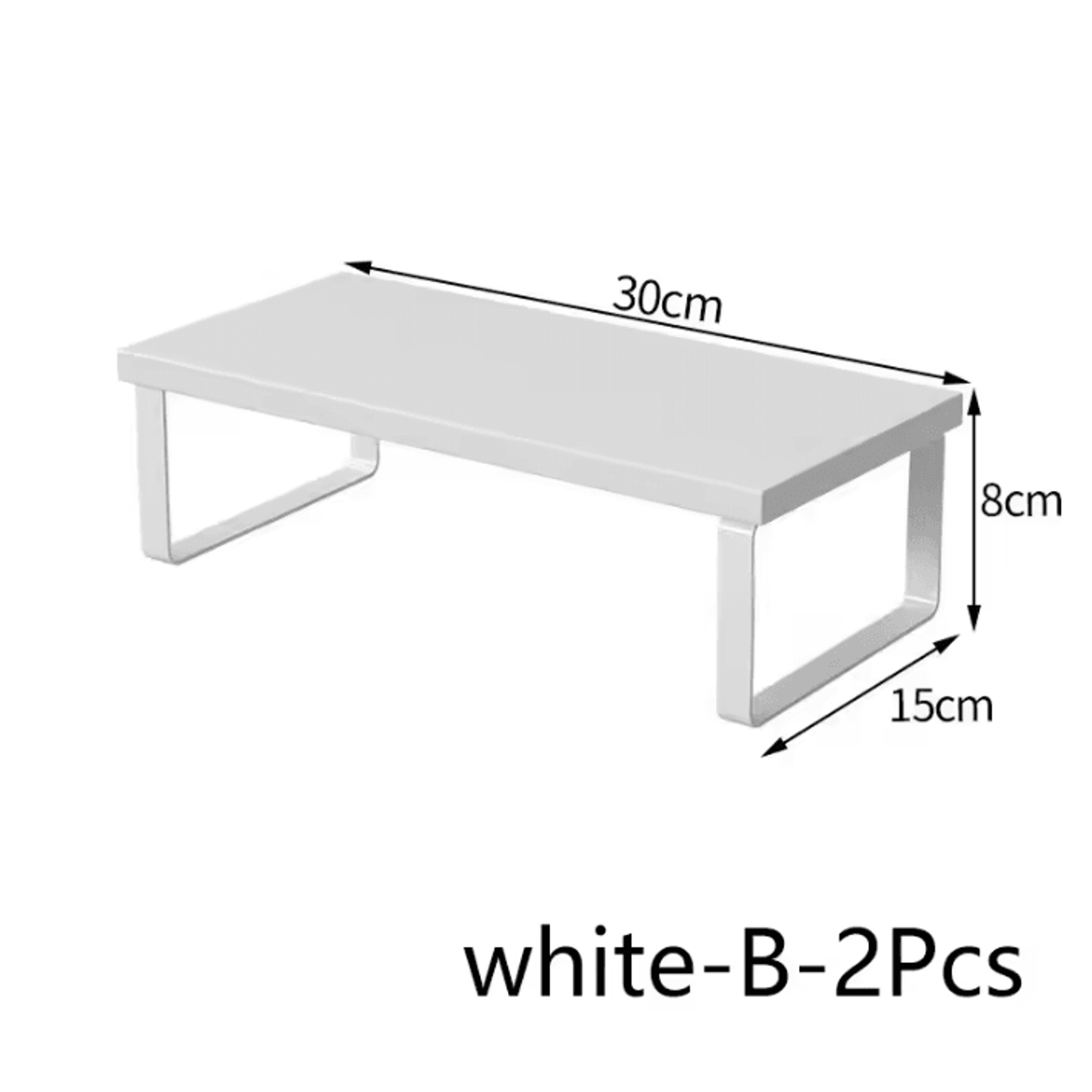 ElevaDesk Monitor Stand  Desktop Storage Shelf 6