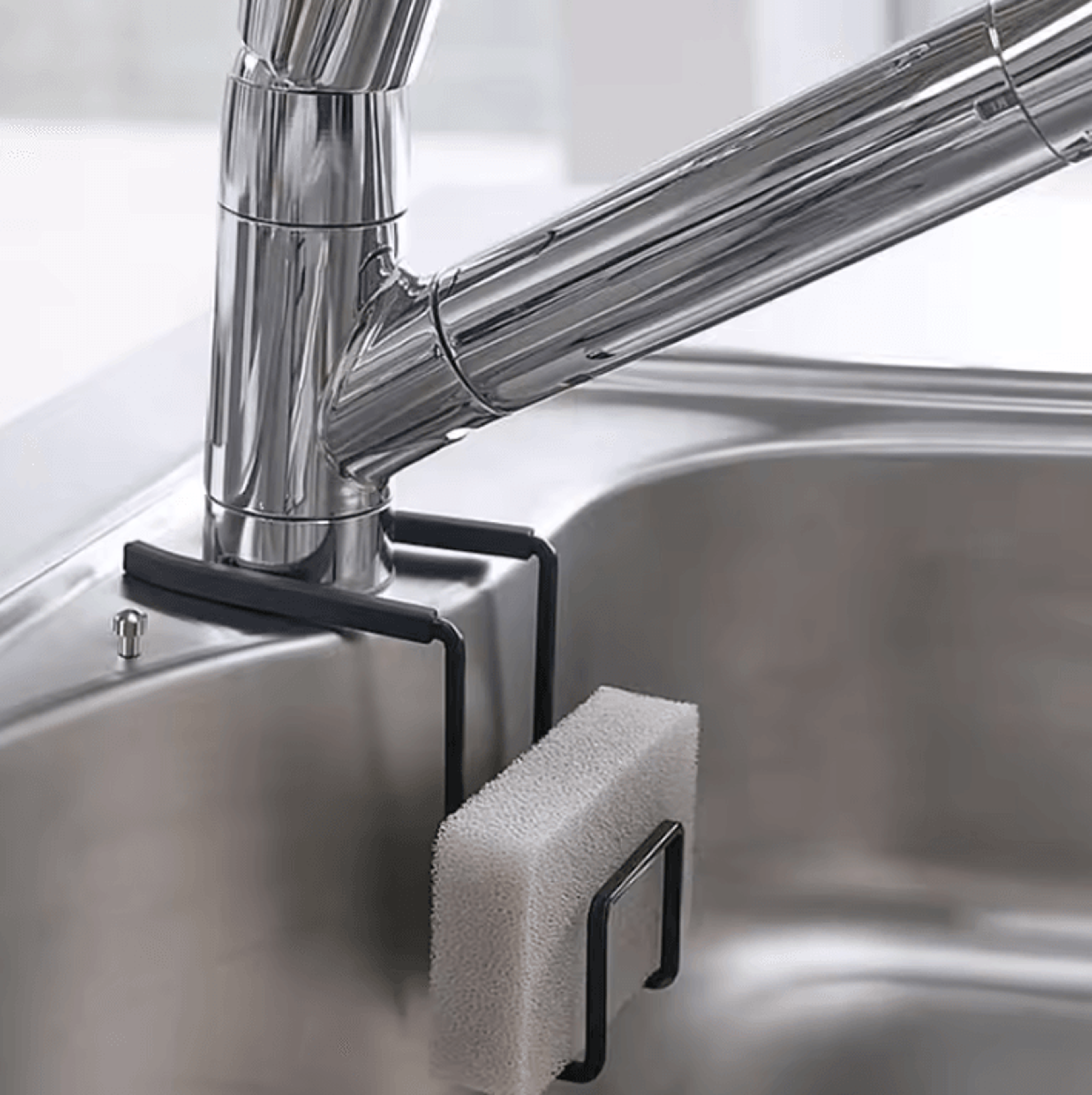 DrainMate Metal Sink Caddy  Sponge Holder 2