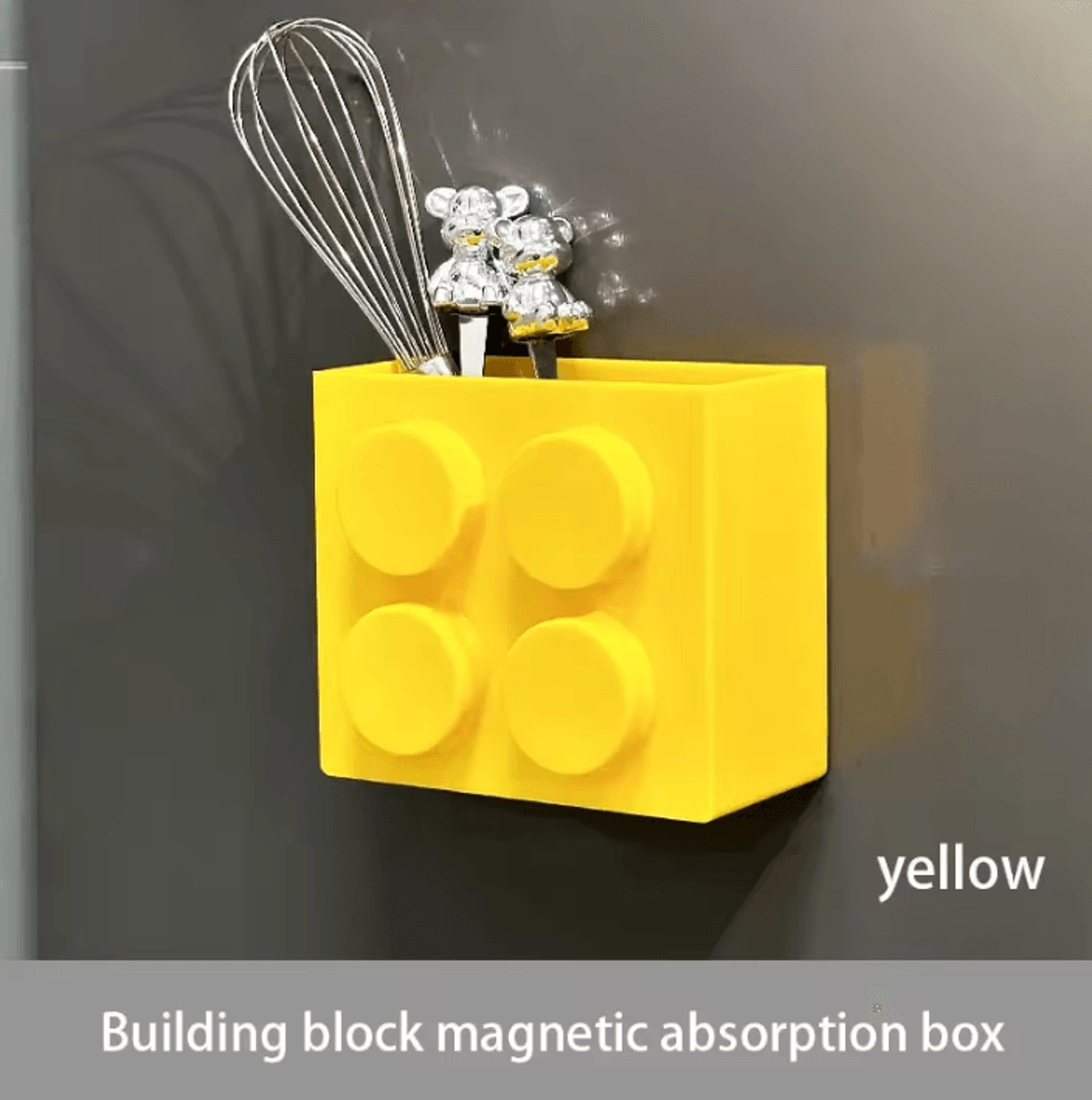 BlockNest Magnetic Refrigerator Storage Organizer 9