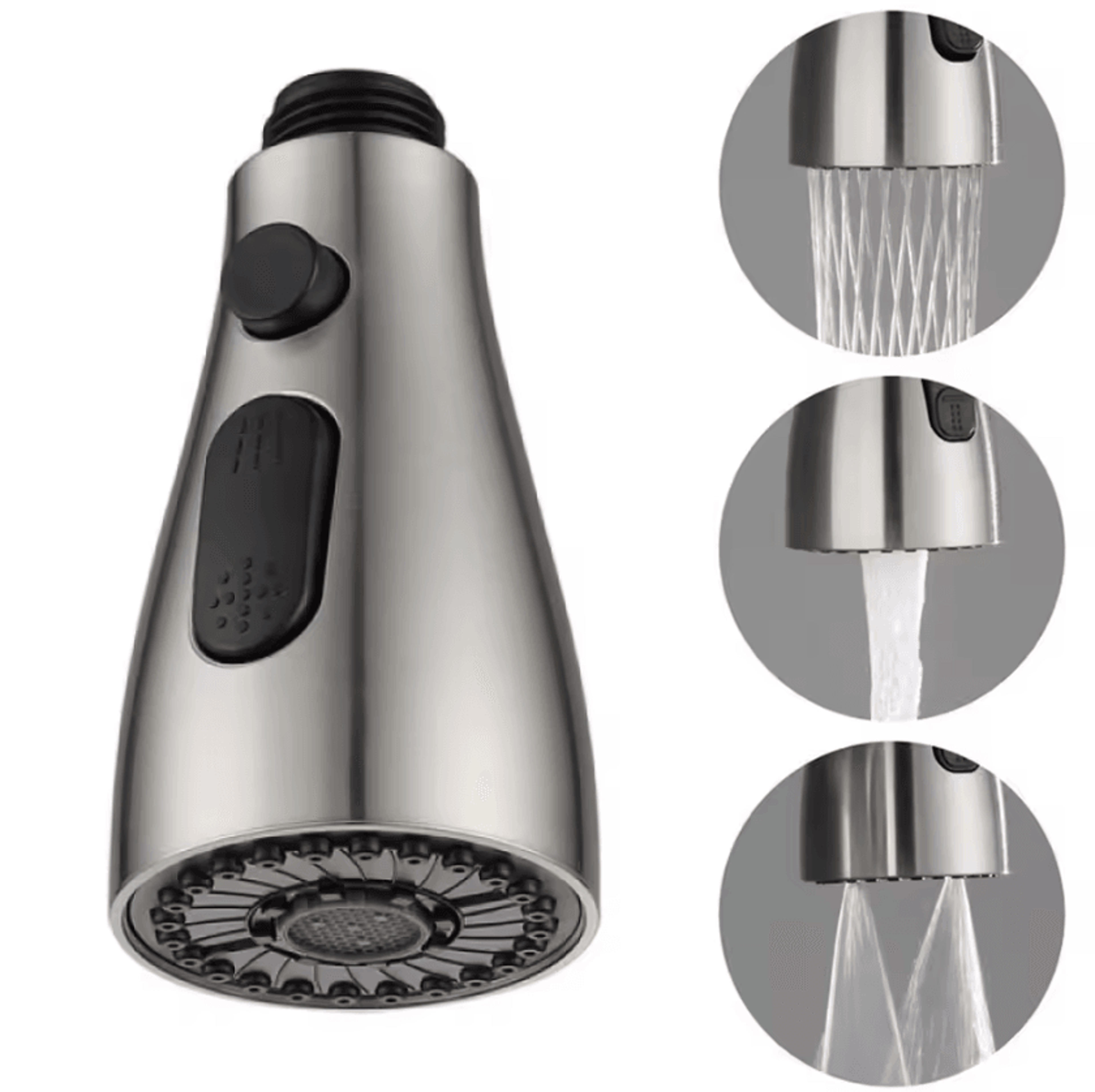 3Mode PullOut Faucet Sprayer Head  Kitchen Faucet Sprayer WaterSaving Replacement Nozzle For Sink   3