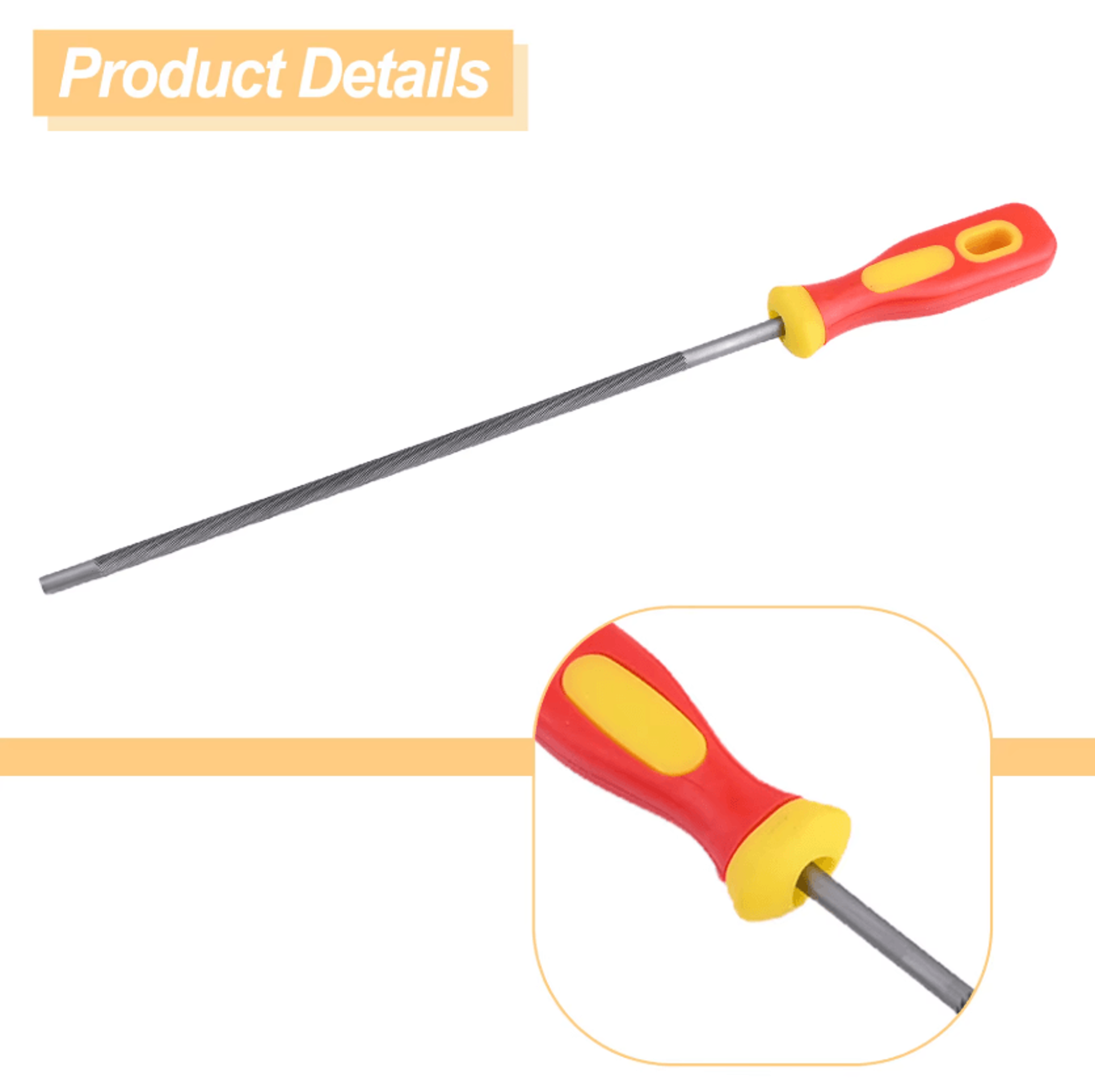 High Carbon Steel Chainsaw Sharpening File Kit For Fast And Precise Chain Maintenance 3