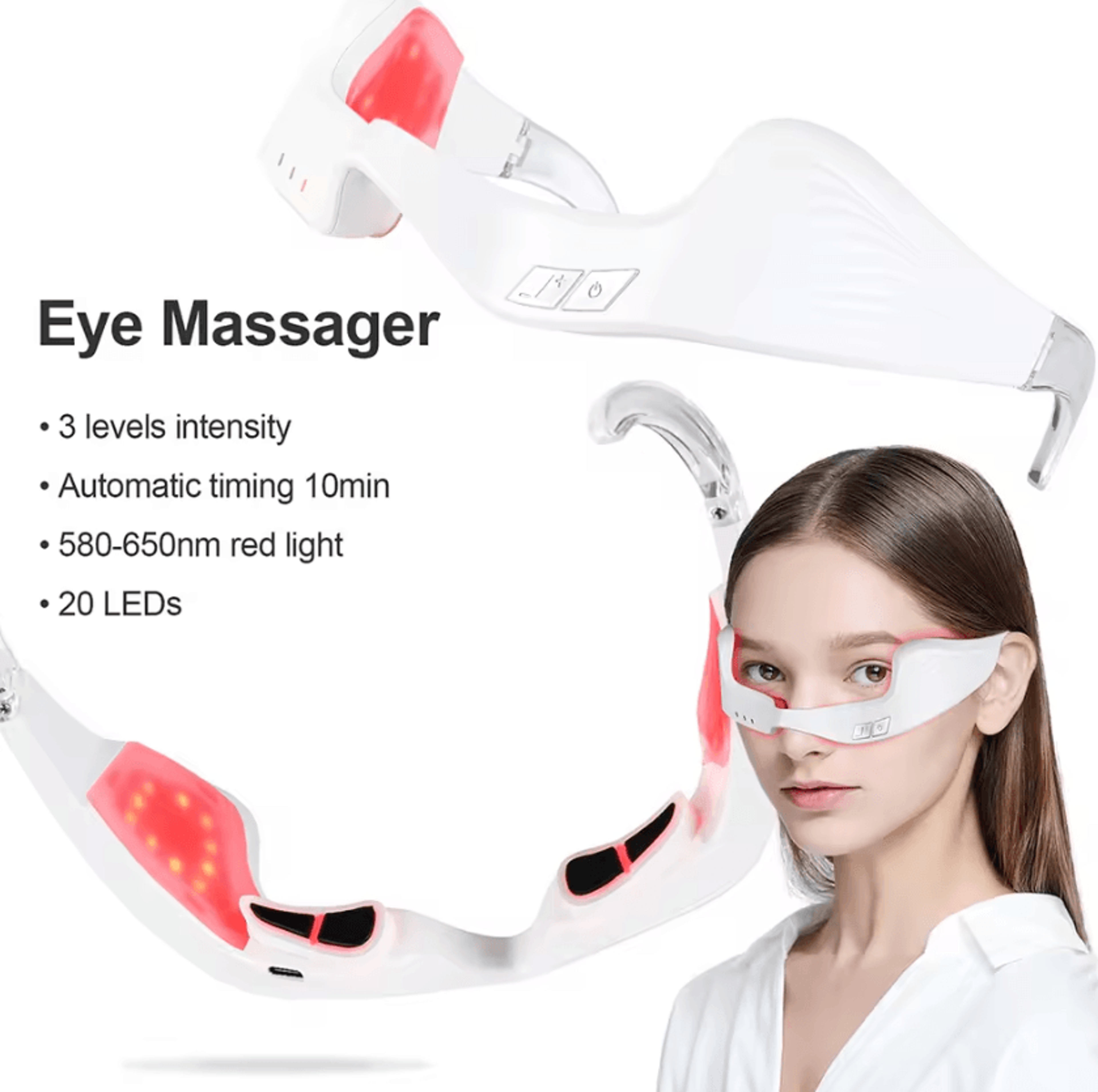 Electric Red Light Eye Massager For Relaxing Daily Eye Care 2
