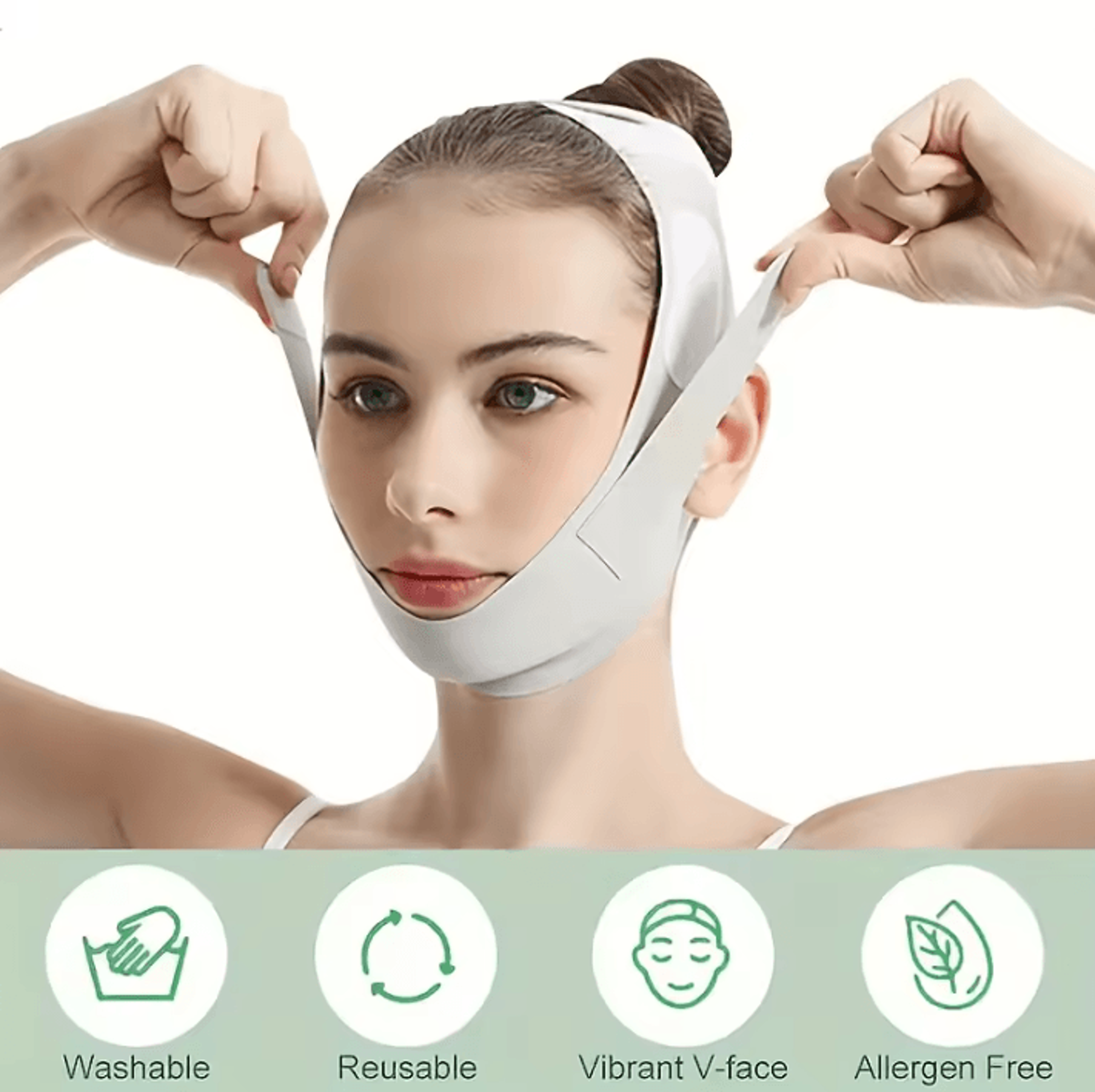 Graphene VShape Face Lift Band For Jawline Sculpting 1