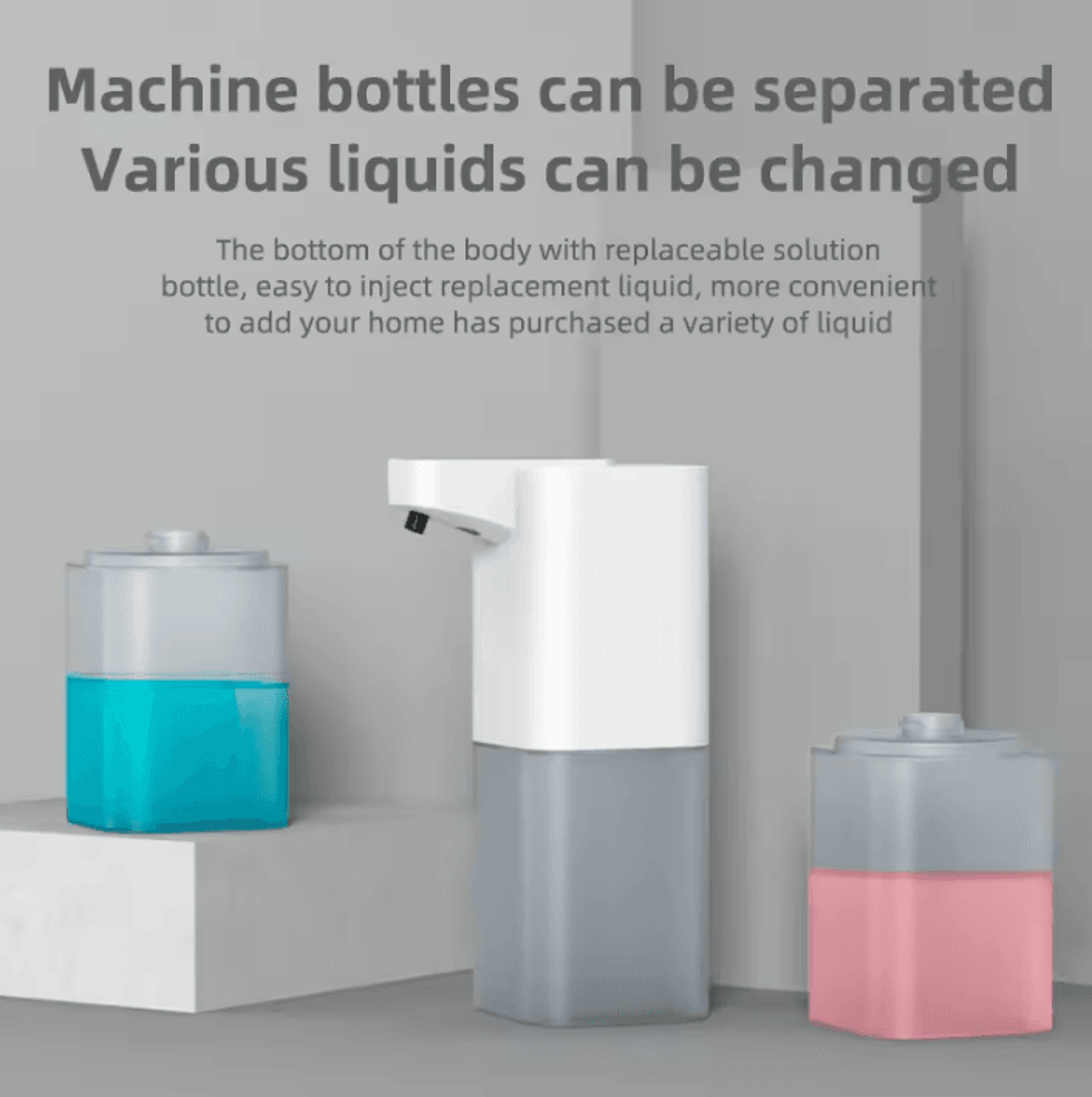 Automatic Touchless Foam Soap Dispenser With Infrared Sensor 2