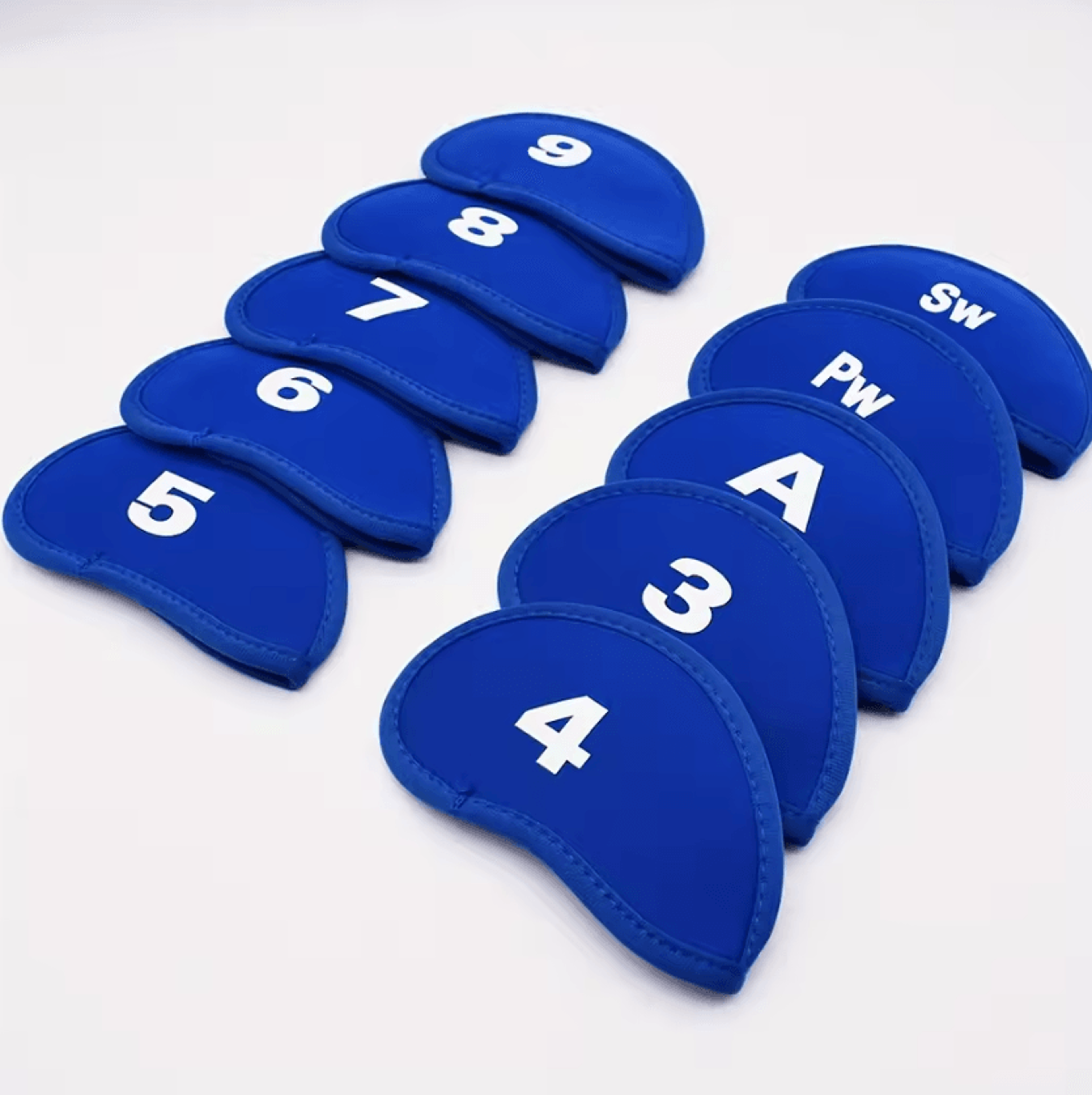 10 Piece Golf Iron Head Covers Set Protective Club Head Covers For Golf Clubs 4