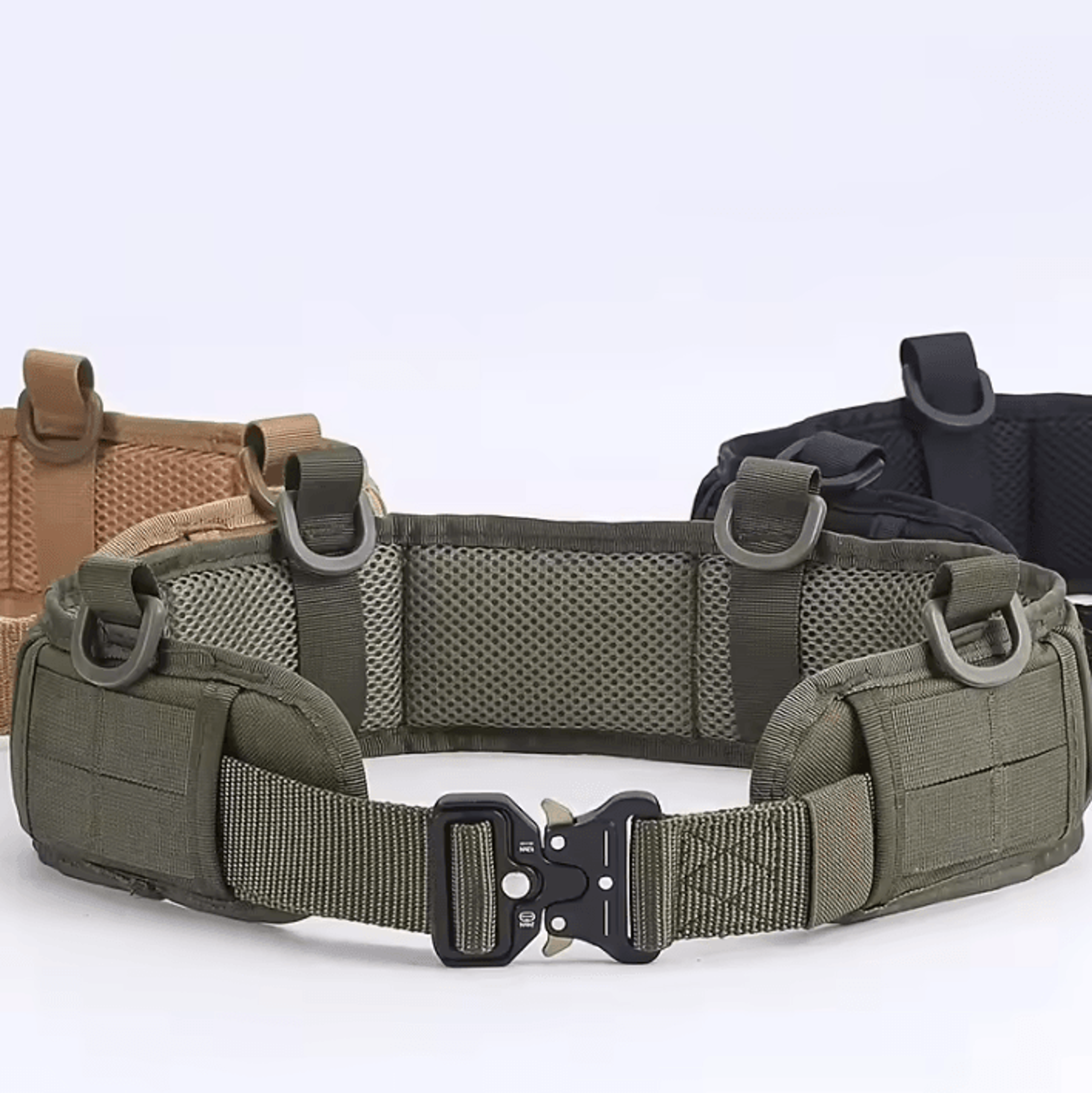 Ultra Breathable Tactical Waist Belt Adjustable EDC Nylon Belt For Outdoor Adventure And Everyday U 1