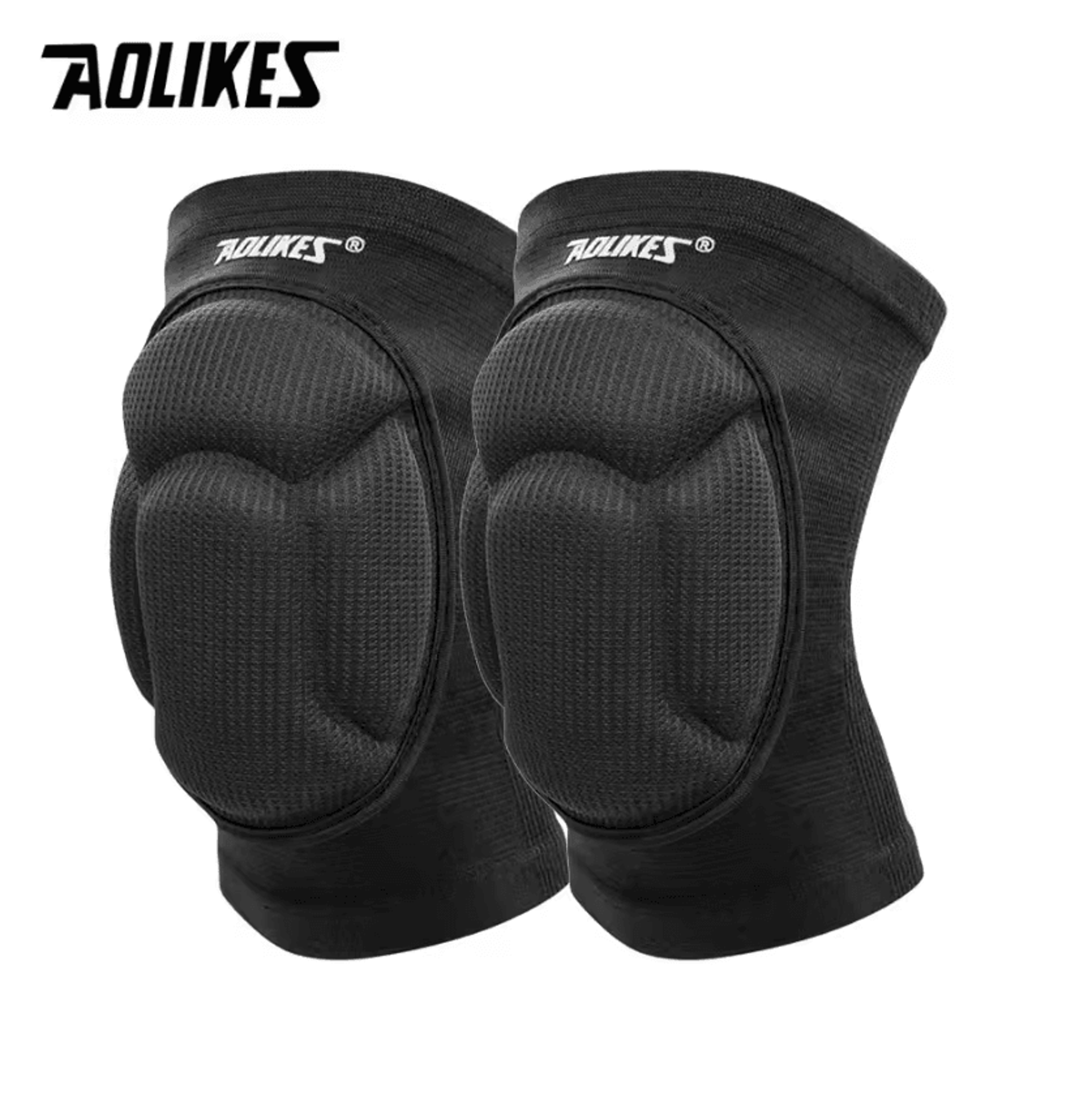 AOLIKES Volleyball Knee Pads Thick Sponge Protective Knee Pads For Dance Wrestling  Sports 4