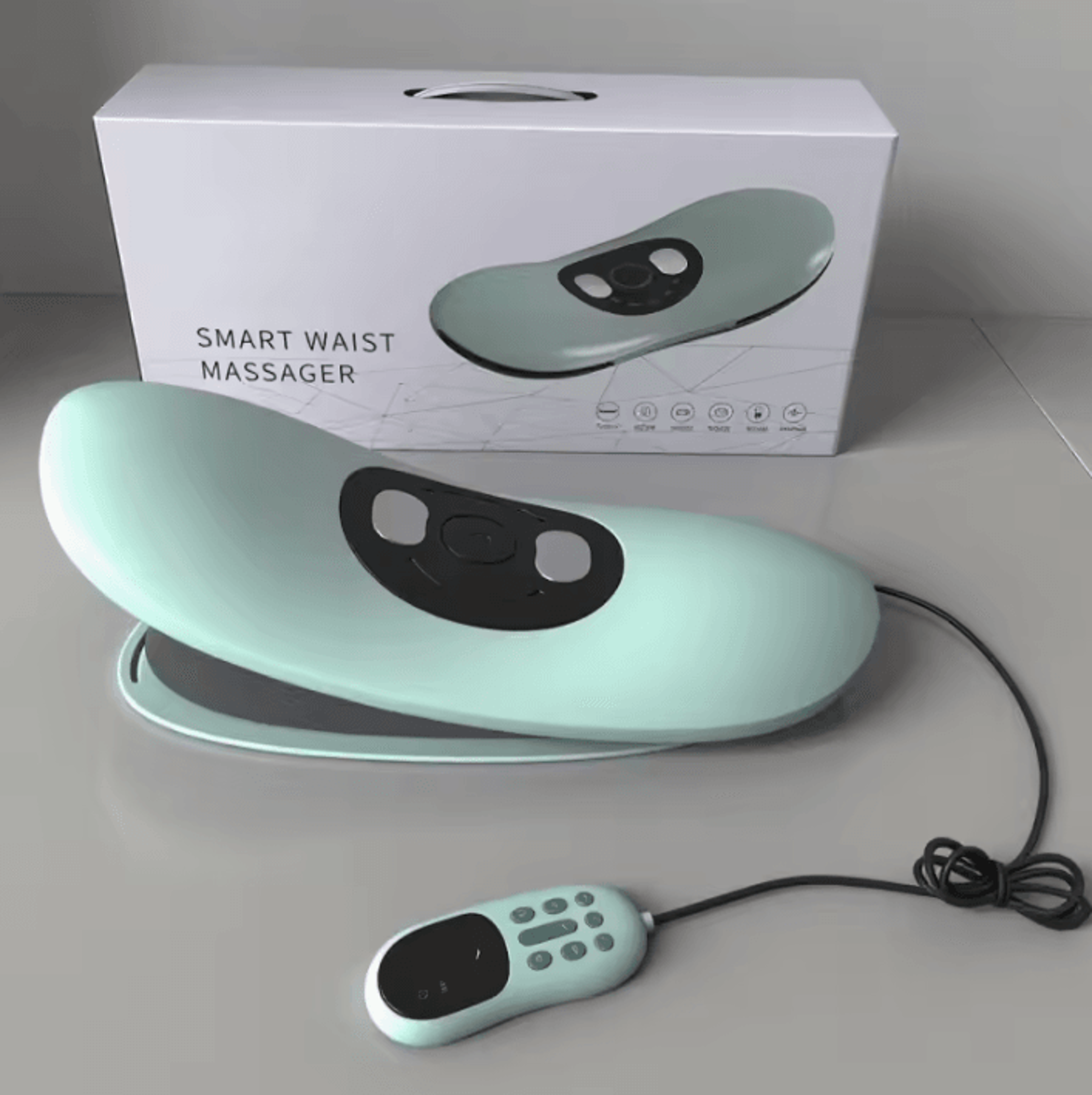 JAIYORL Electric Lumbar Traction Massager With Adjustable Vibration And Waist Support 5