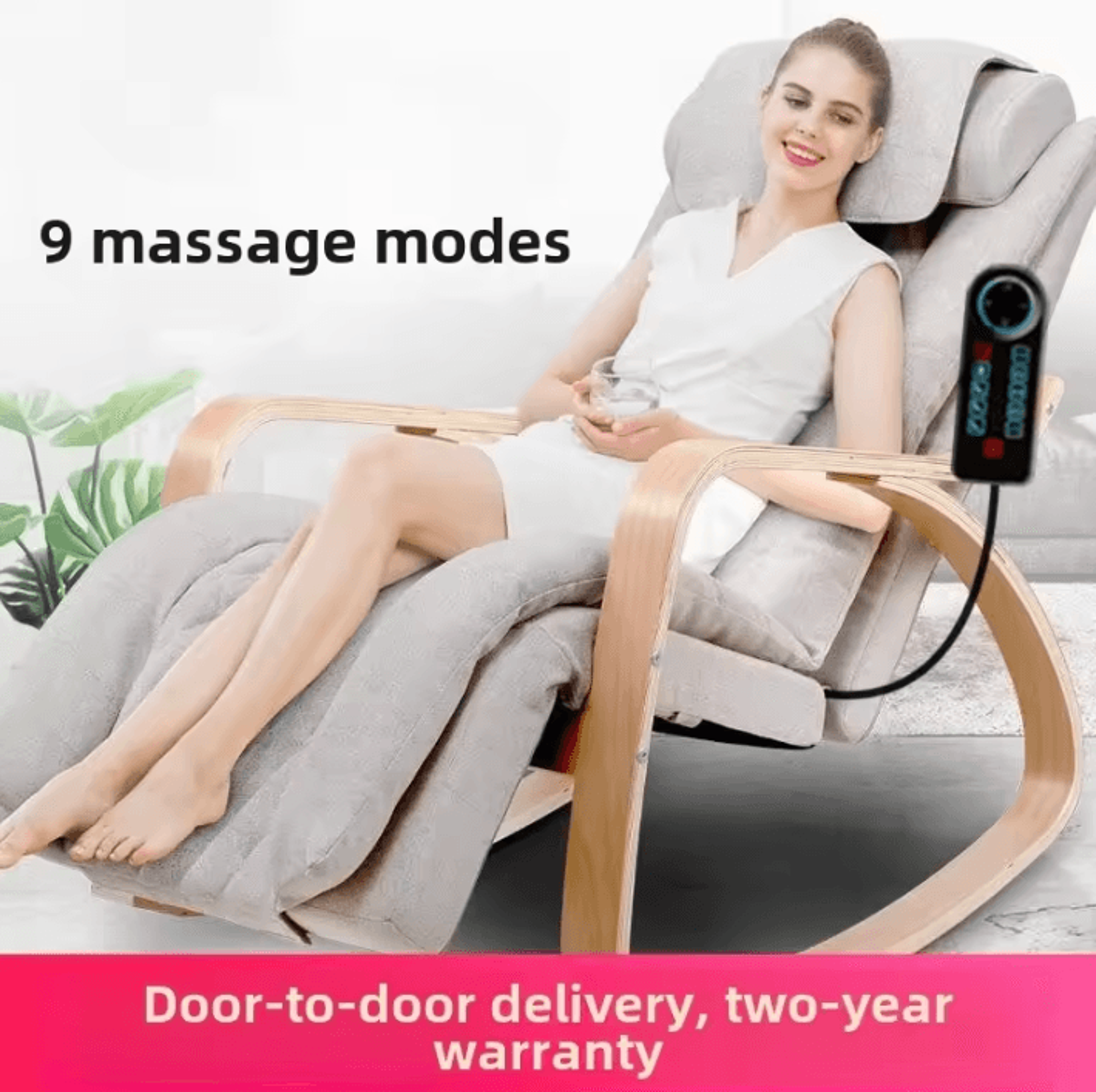 Ergonomic Massage Recliner Chair With Heat And Vibration  Overstuffed Heated Recliner For Neck Back 6