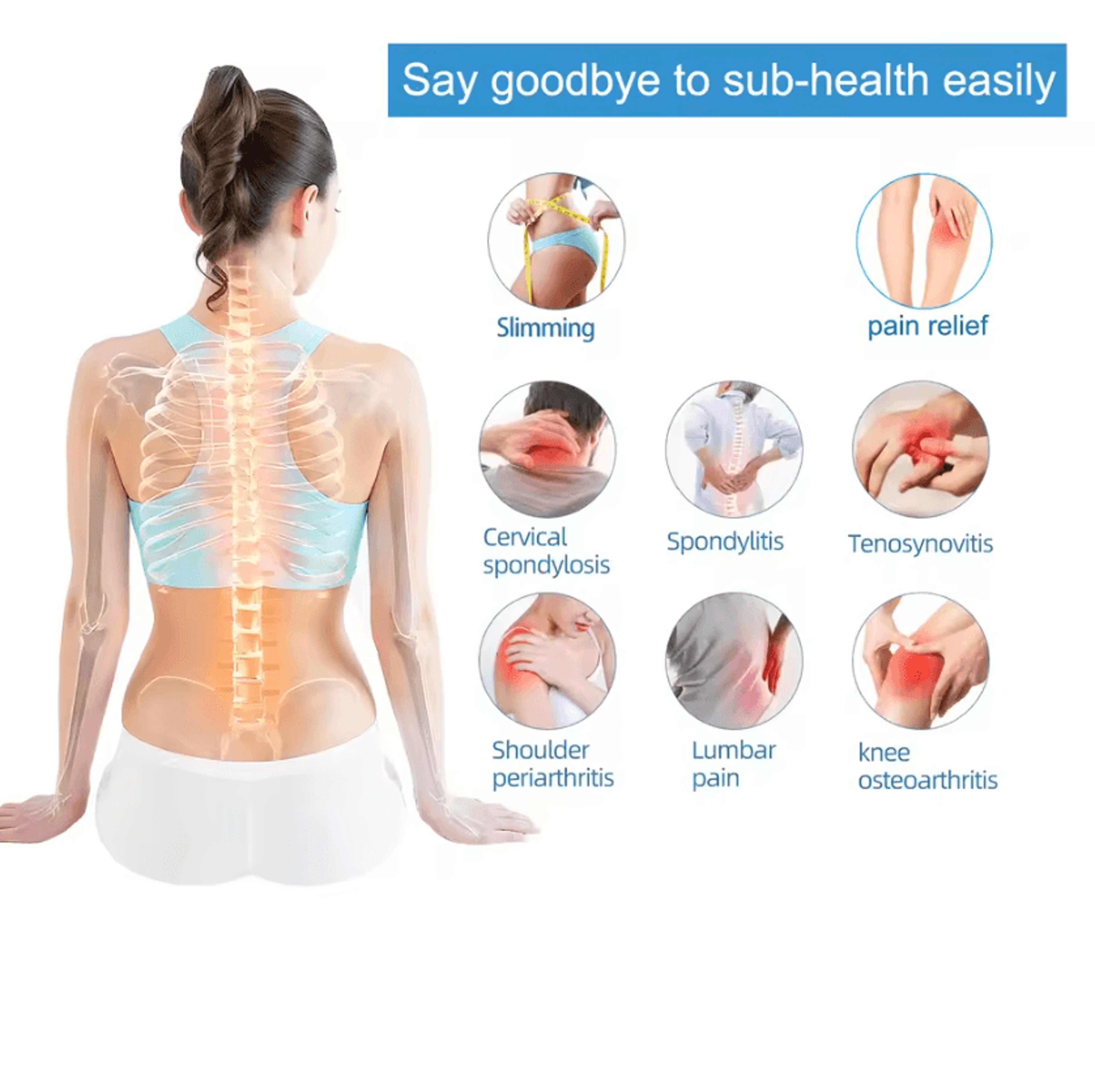 EMS Electrical Muscle Stimulator Body Sculpting Machine For Muscle Toning And Recovery 3