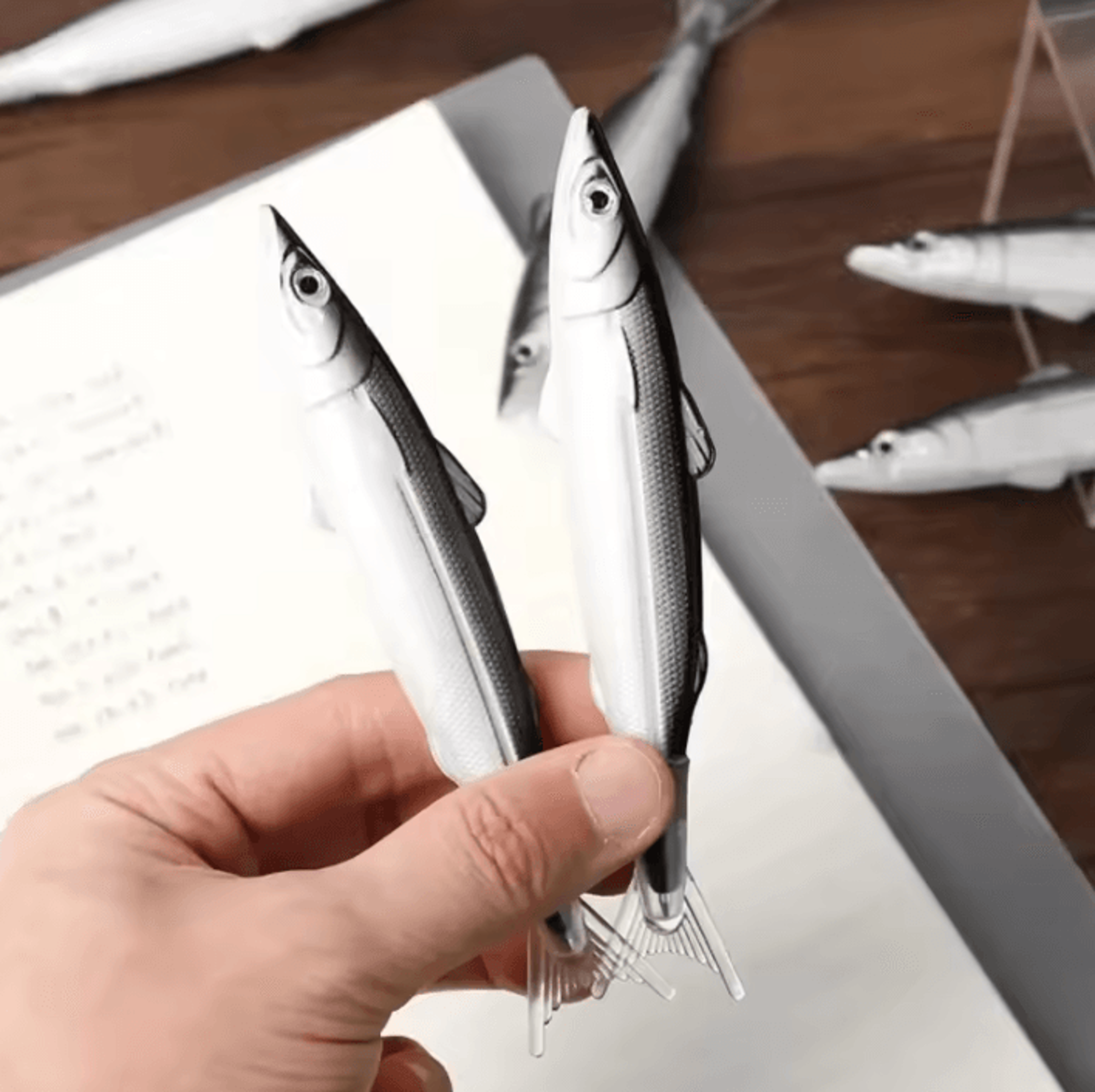 Cute Ocean Fish 05mm Gel Pen For School Office  Journaling 2