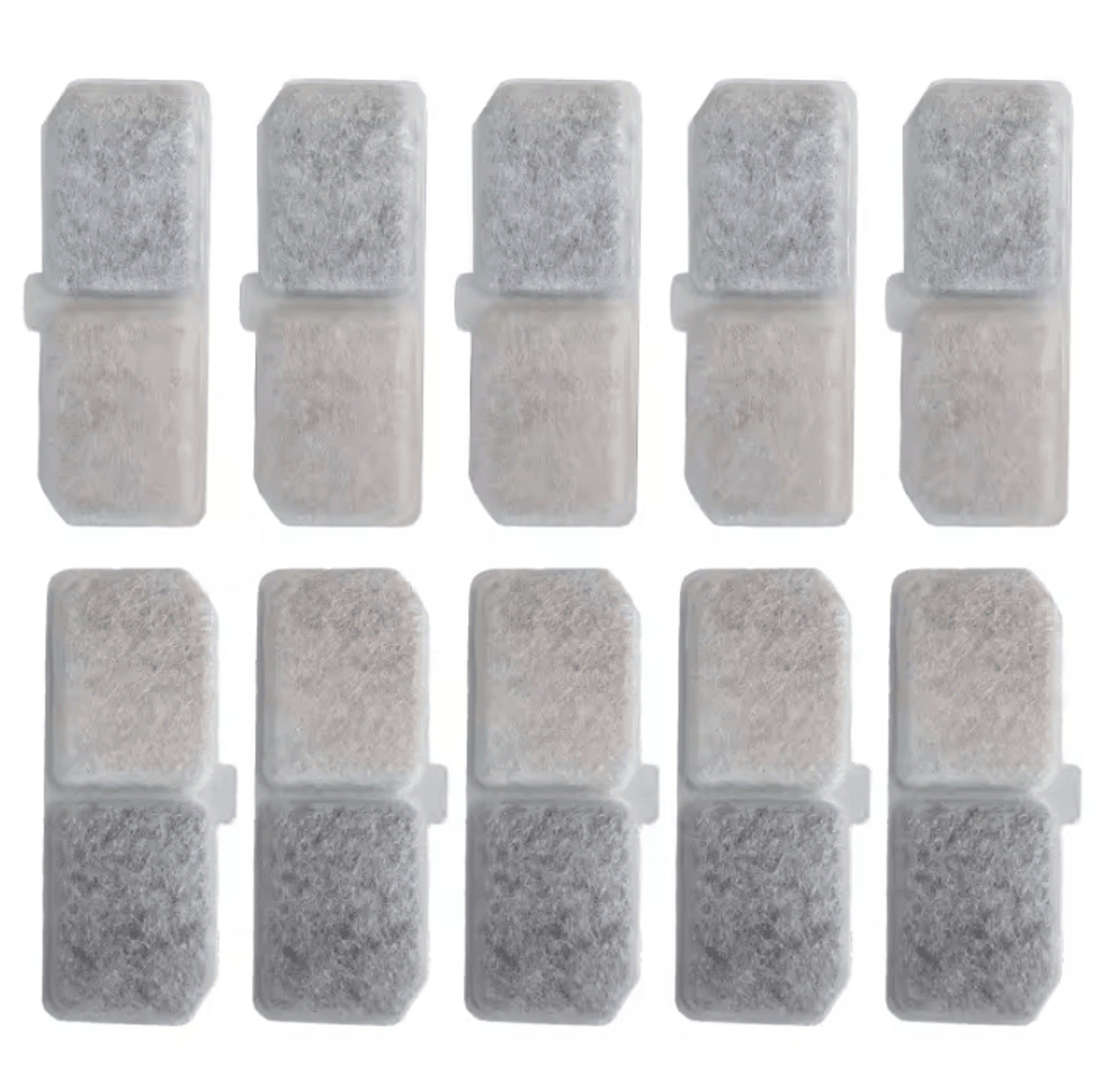 10Piece Cat Water Fountain Replacement Filter Set 5