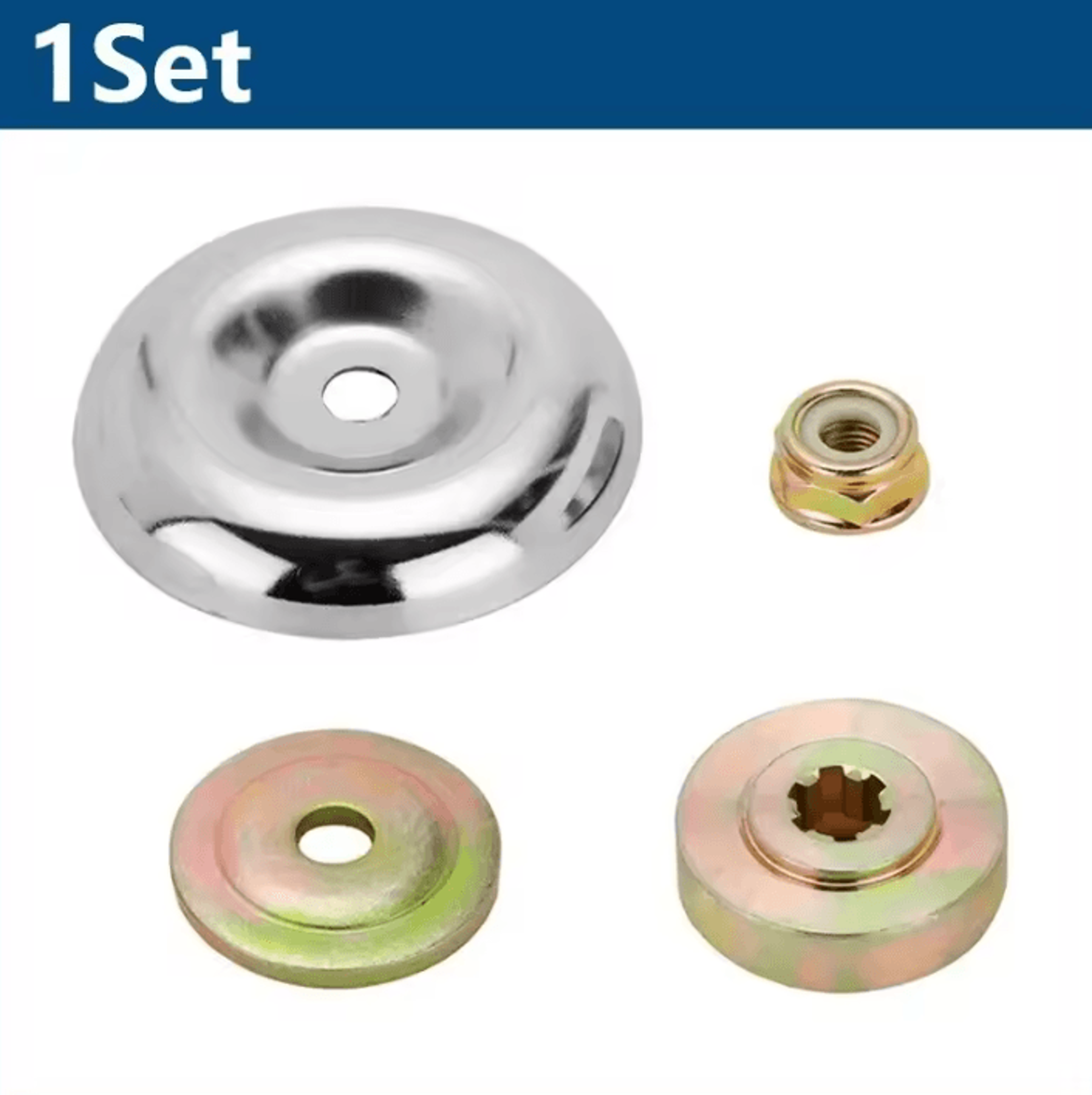 Universal Lawn Mower Trimmer Head Adapter Nut Fixing Kit 5