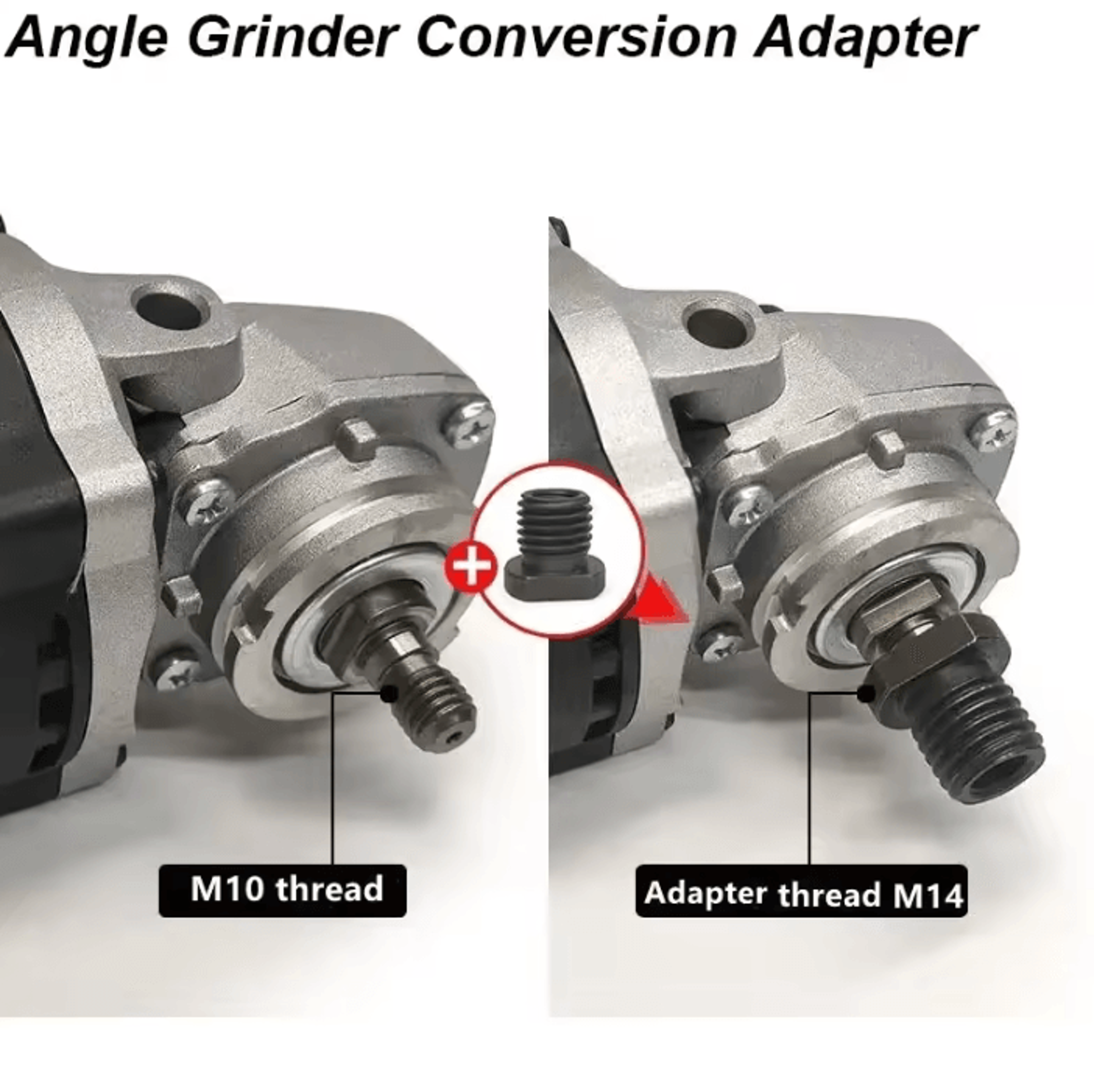 Angle Grinder Thread Adapter  M10M14M16 Spindle Arbor Conversion Connector 3