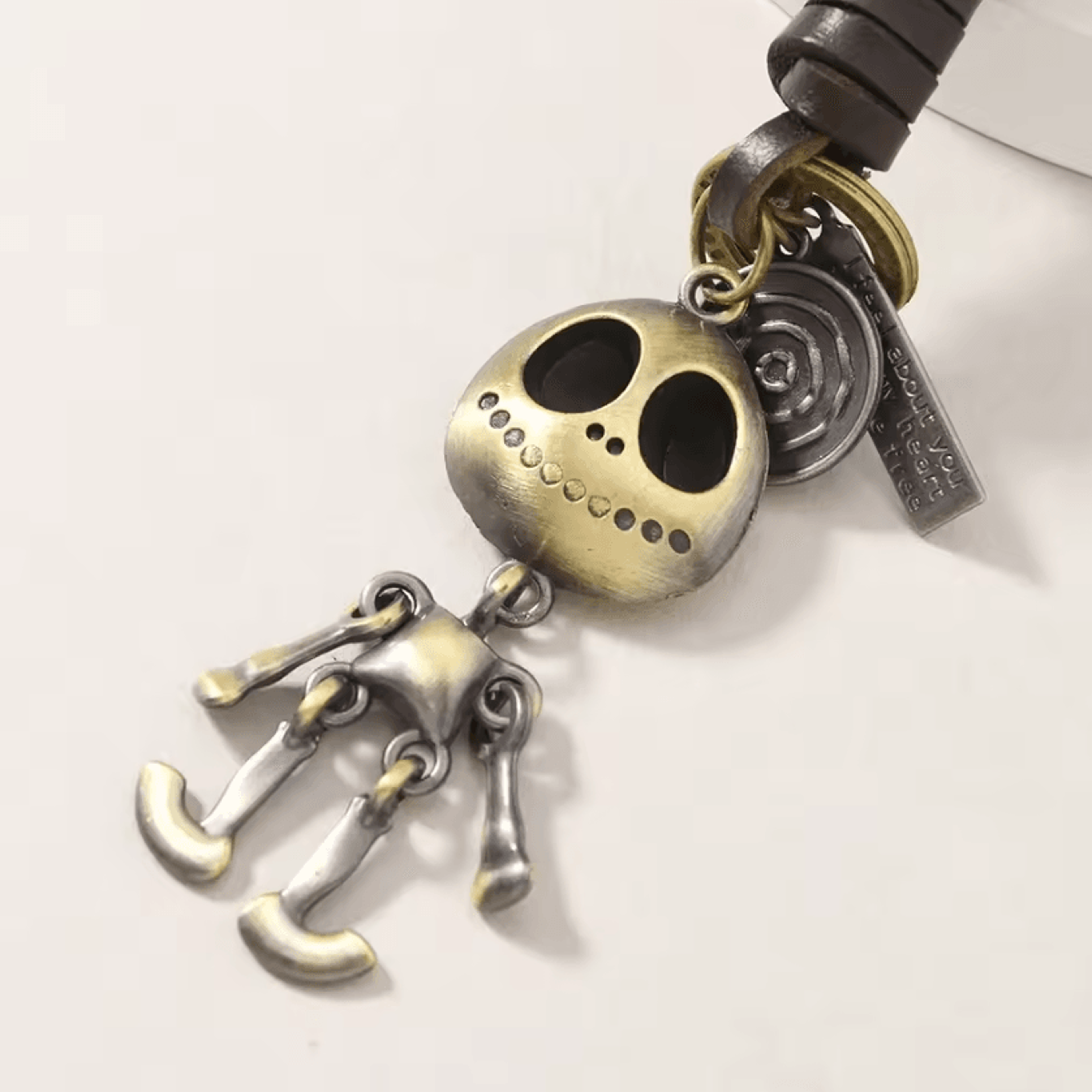 Cute Alloy Robot Keychain For Keys Bags  Car Accessories 5