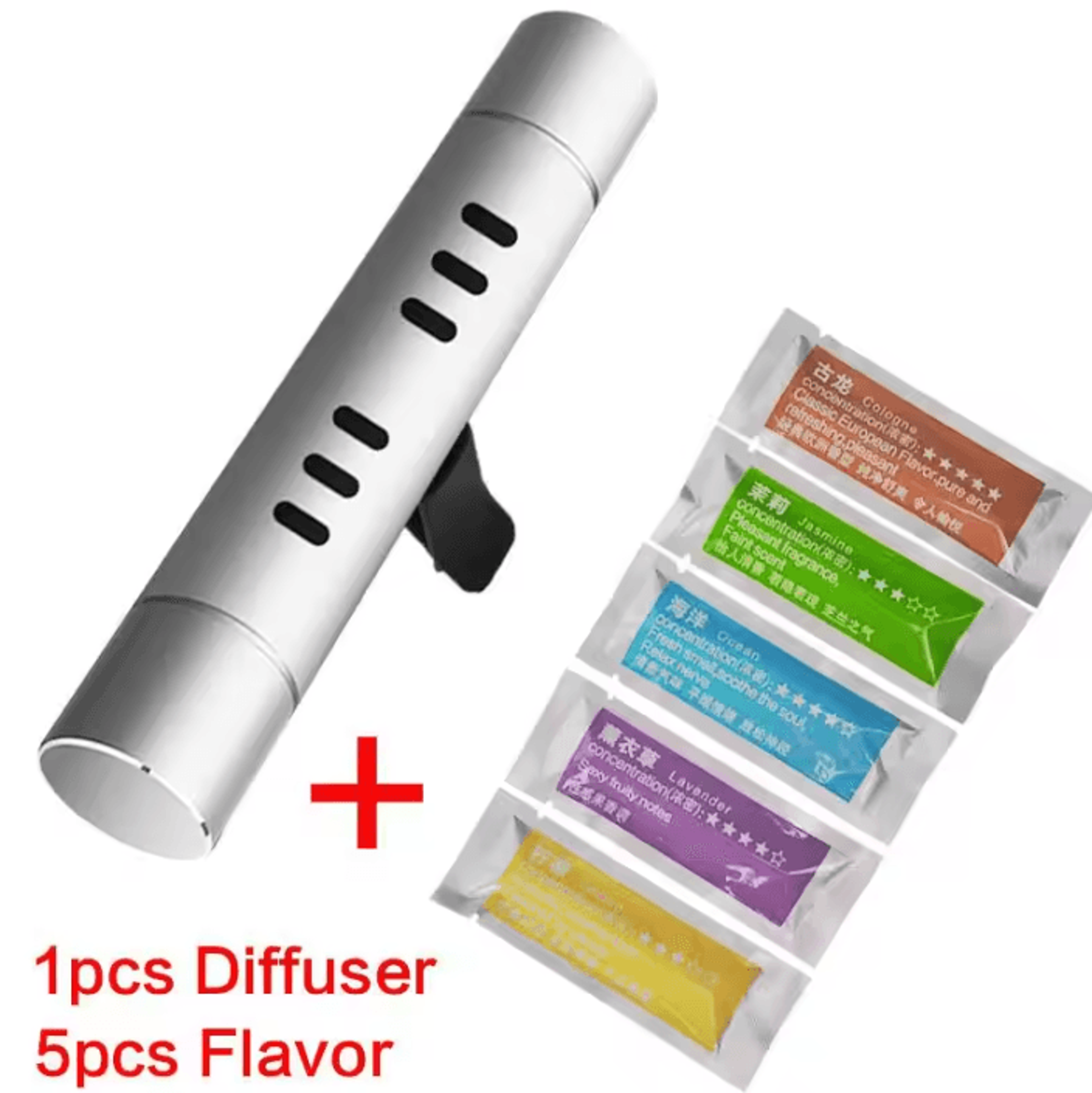 Car Vent Air Freshener Refill Sticks  Solid Perfume For LongLasting Freshness 1