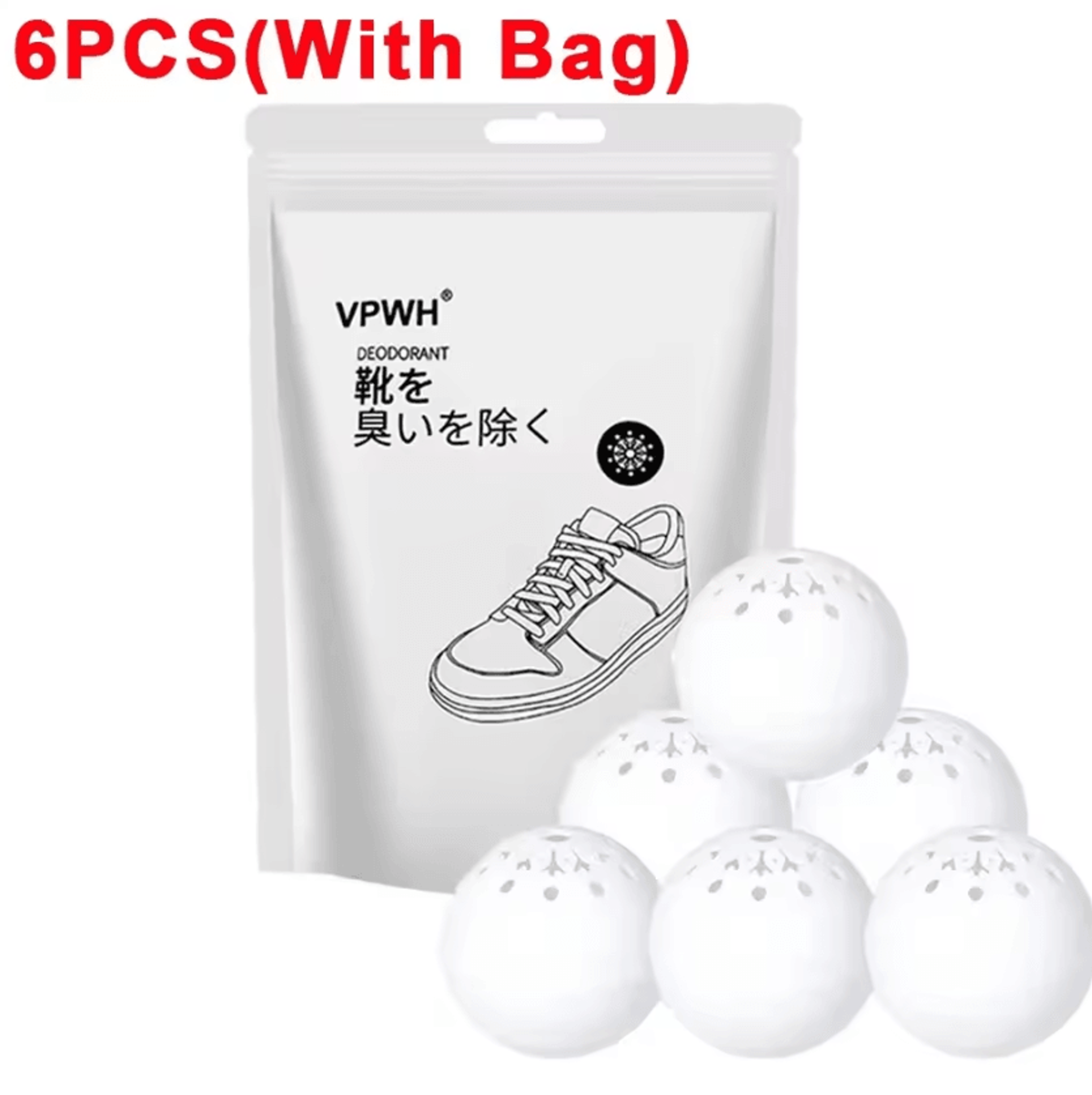 Jasmine Scent Shoe Deodorizer Balls  Freshener For Shoes Closets  Small Spaces 8