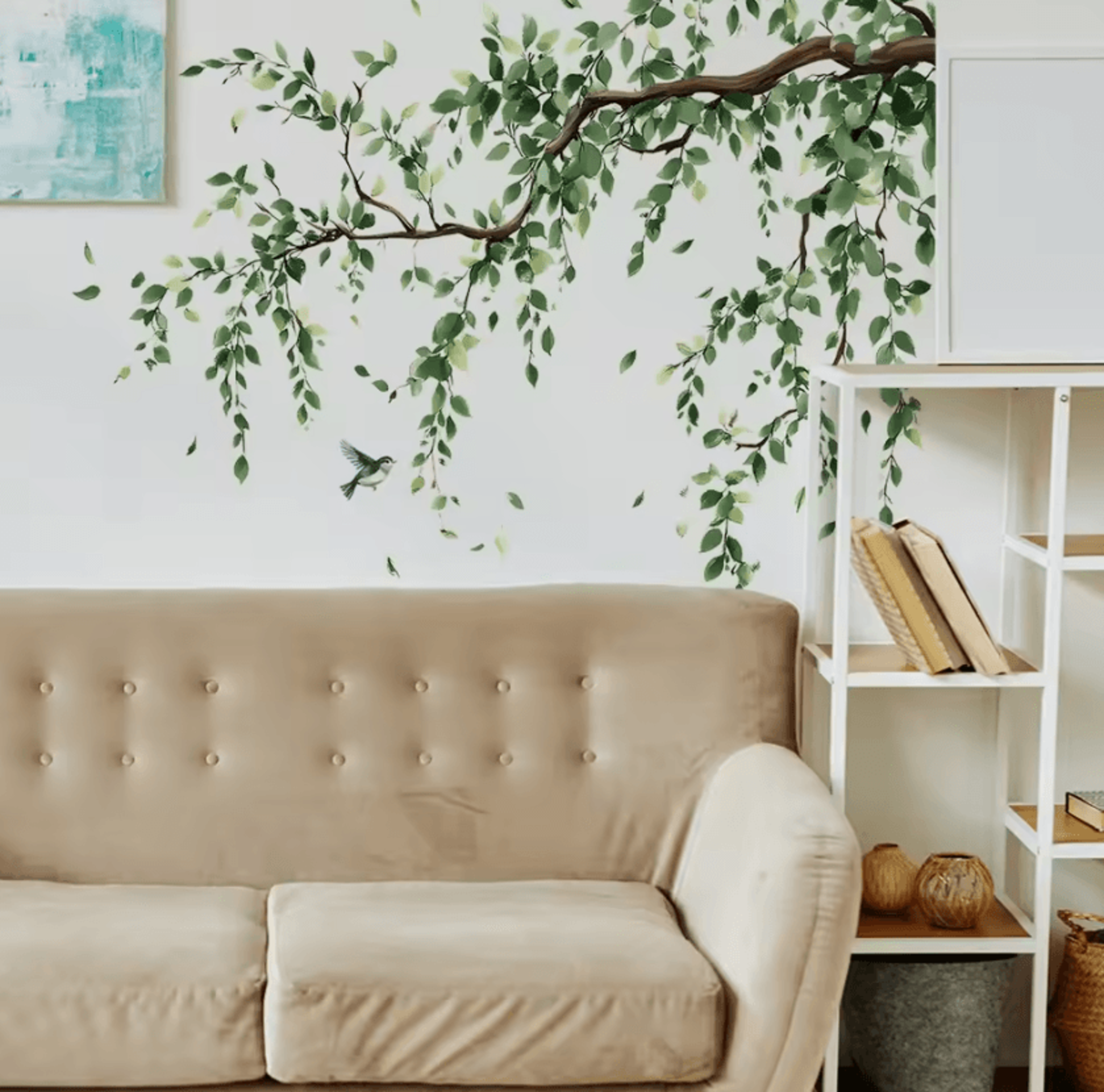 Creative Tree Wall Sticker Removable Nature Wall Decal For Home Decor 3
