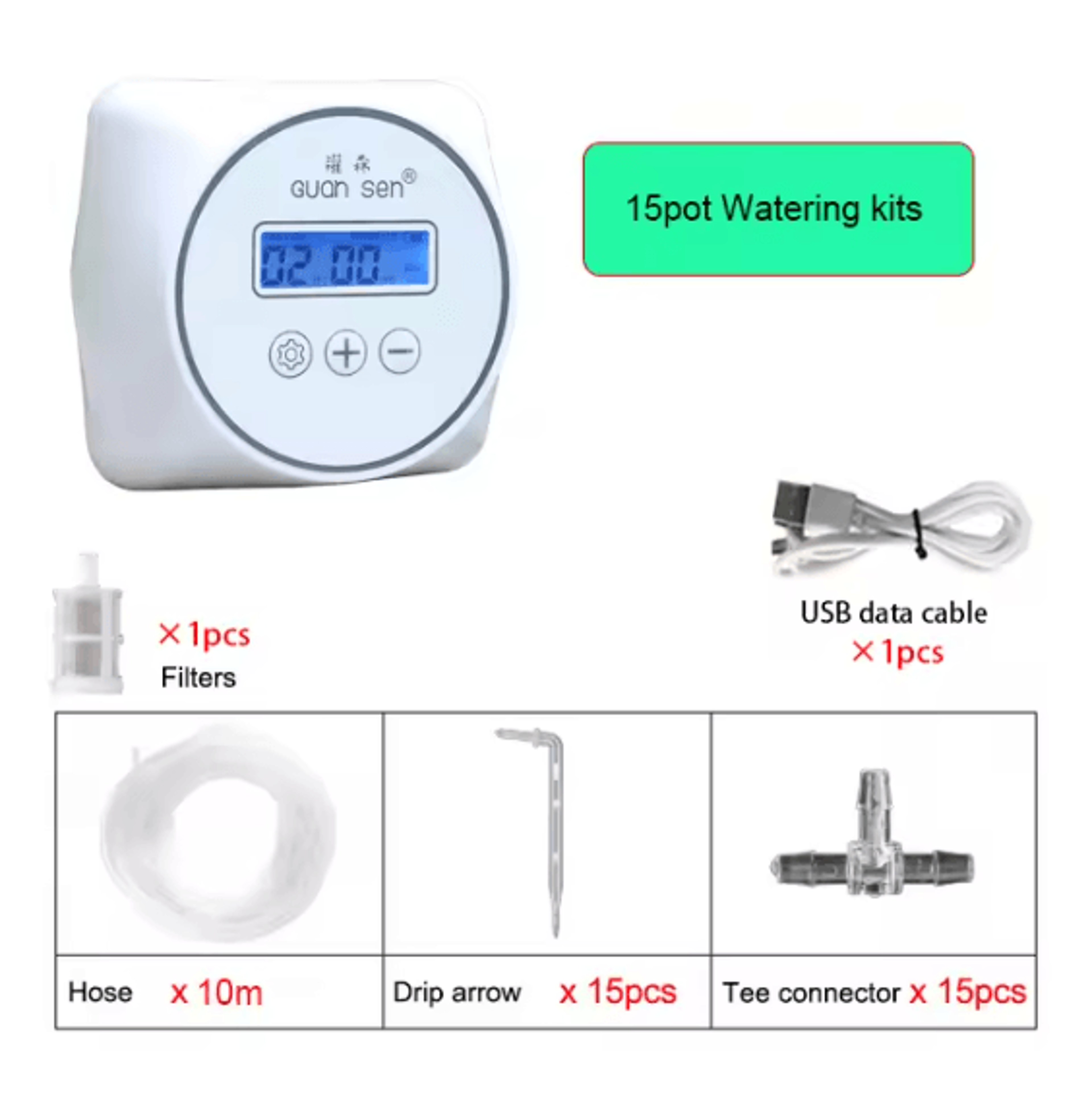 Intelligent Automatic Drip Irrigation System With Water Pump Timer 4