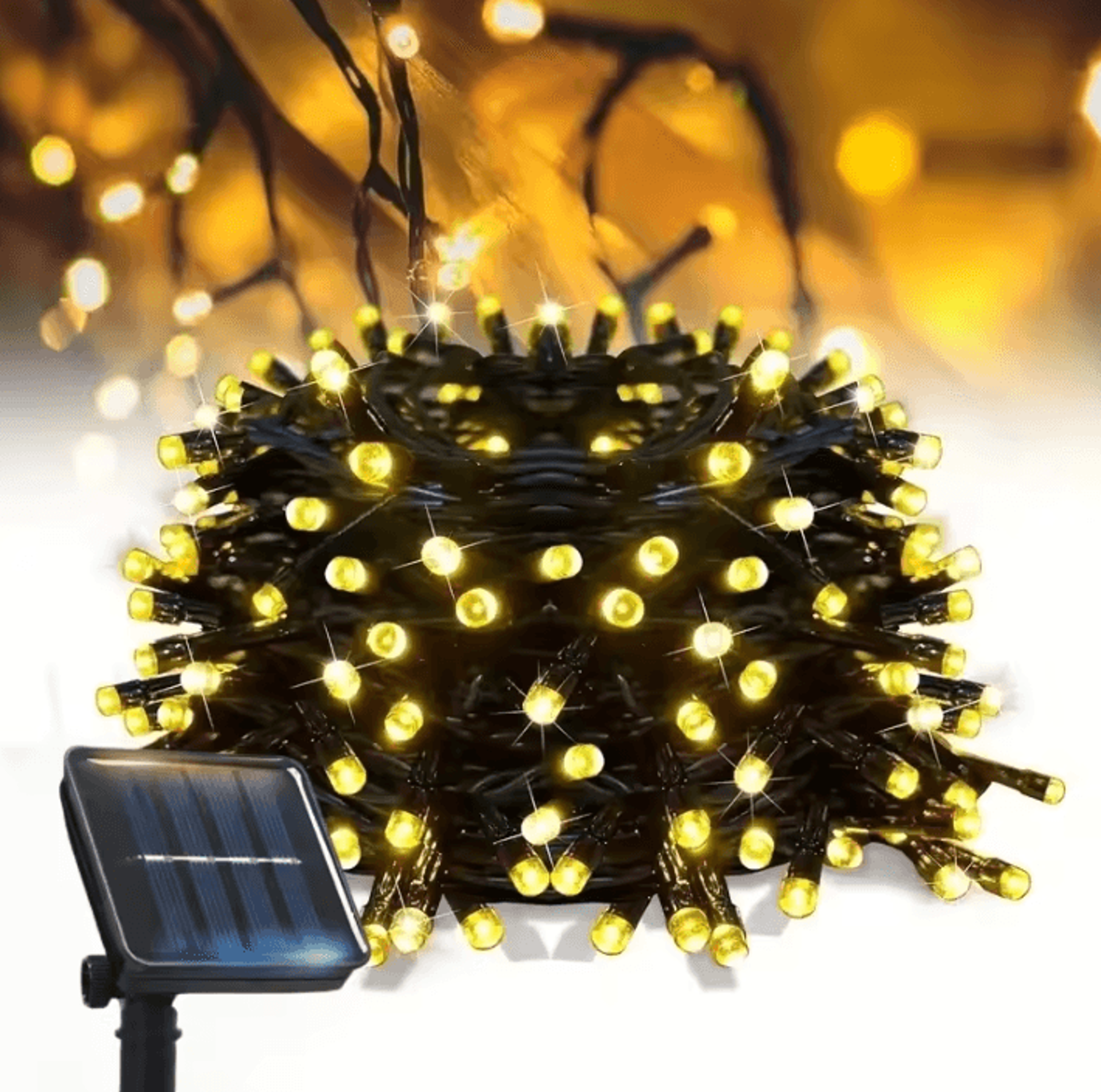 Outdoors Solar LED Fairy String Lights With 8 Lighting Modes 5