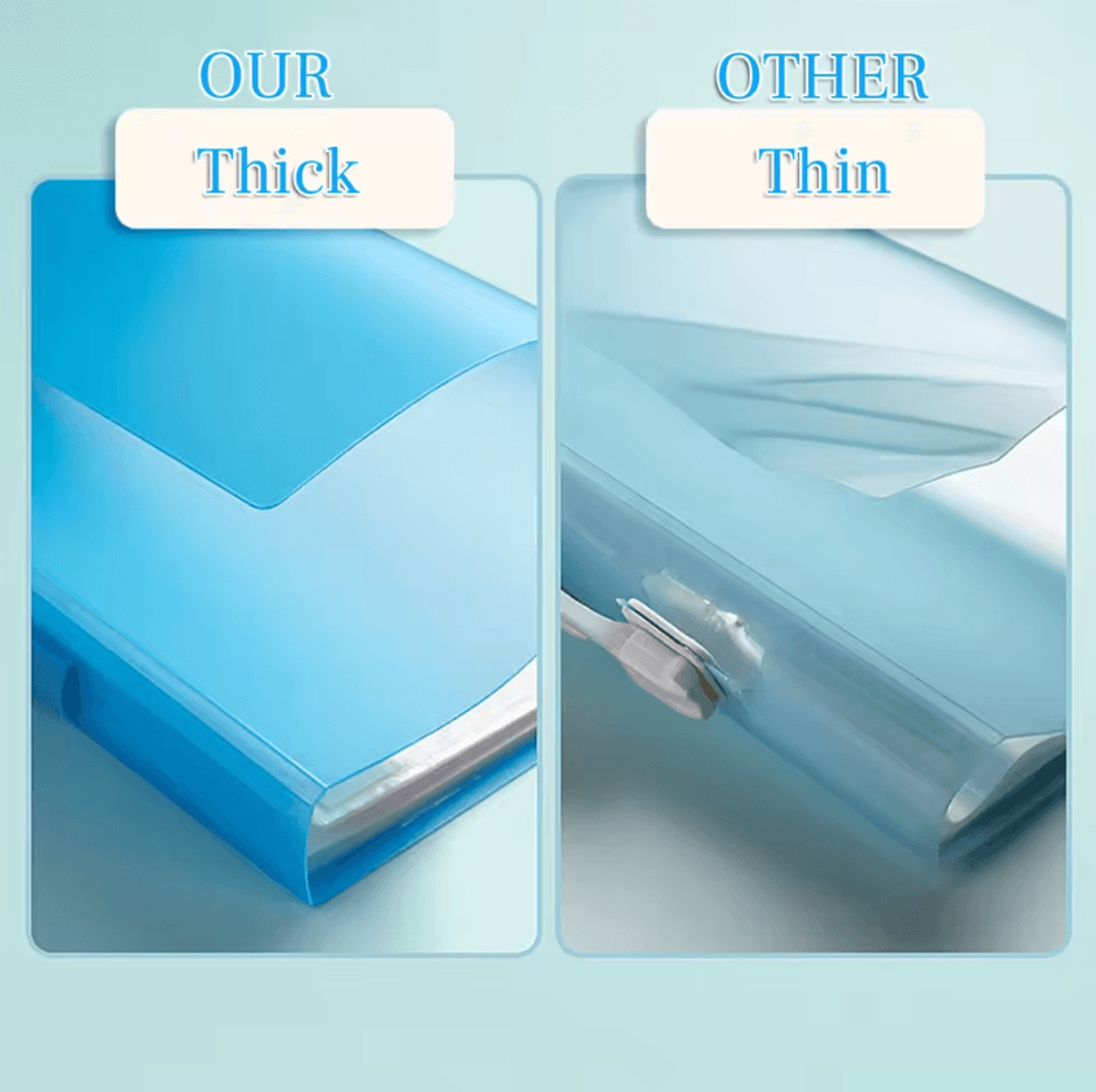 Clear Portfolio Storage Book For Artwork And Diamond Paintings 4