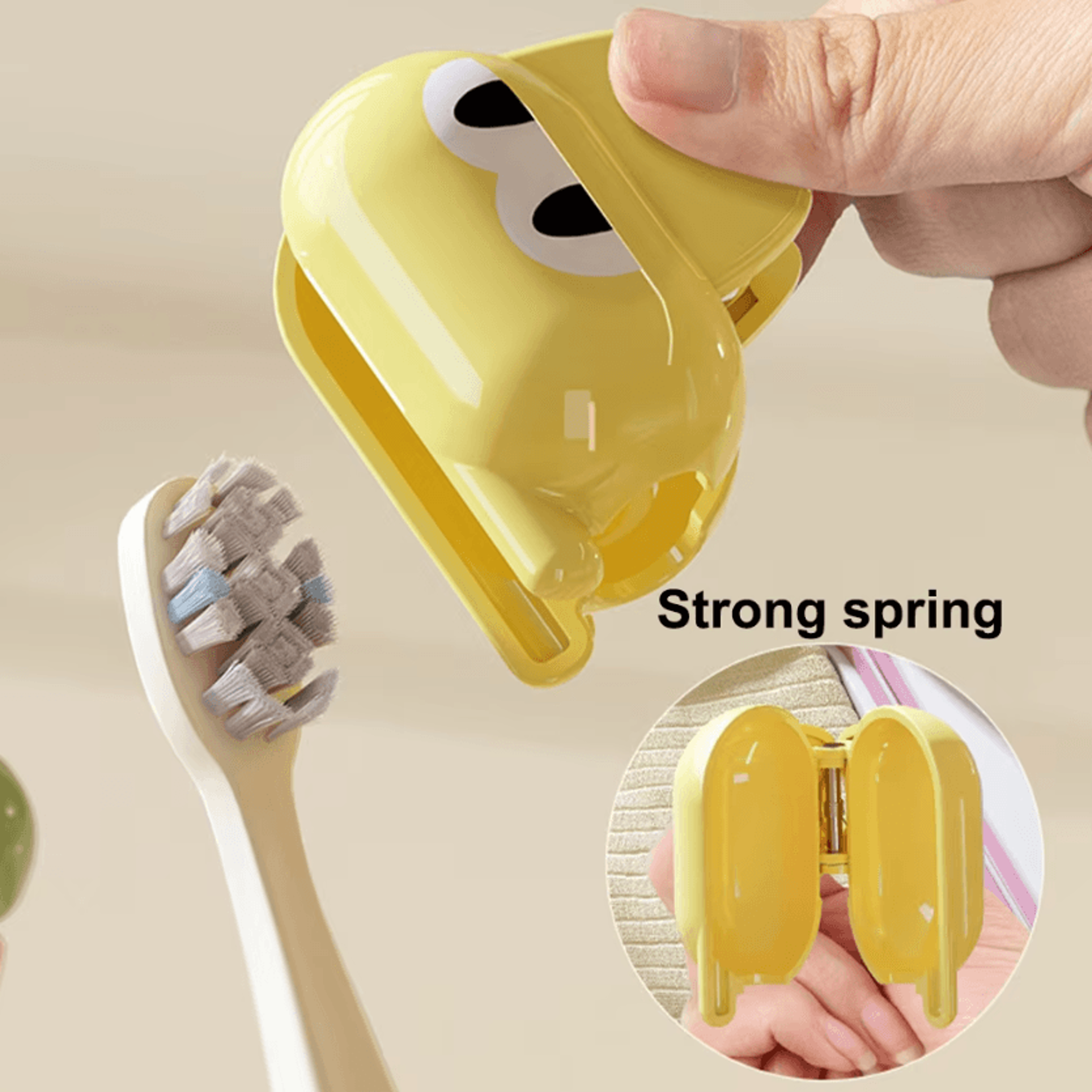 Portable Protective Toothbrush Head Covers For Travel And Home 1