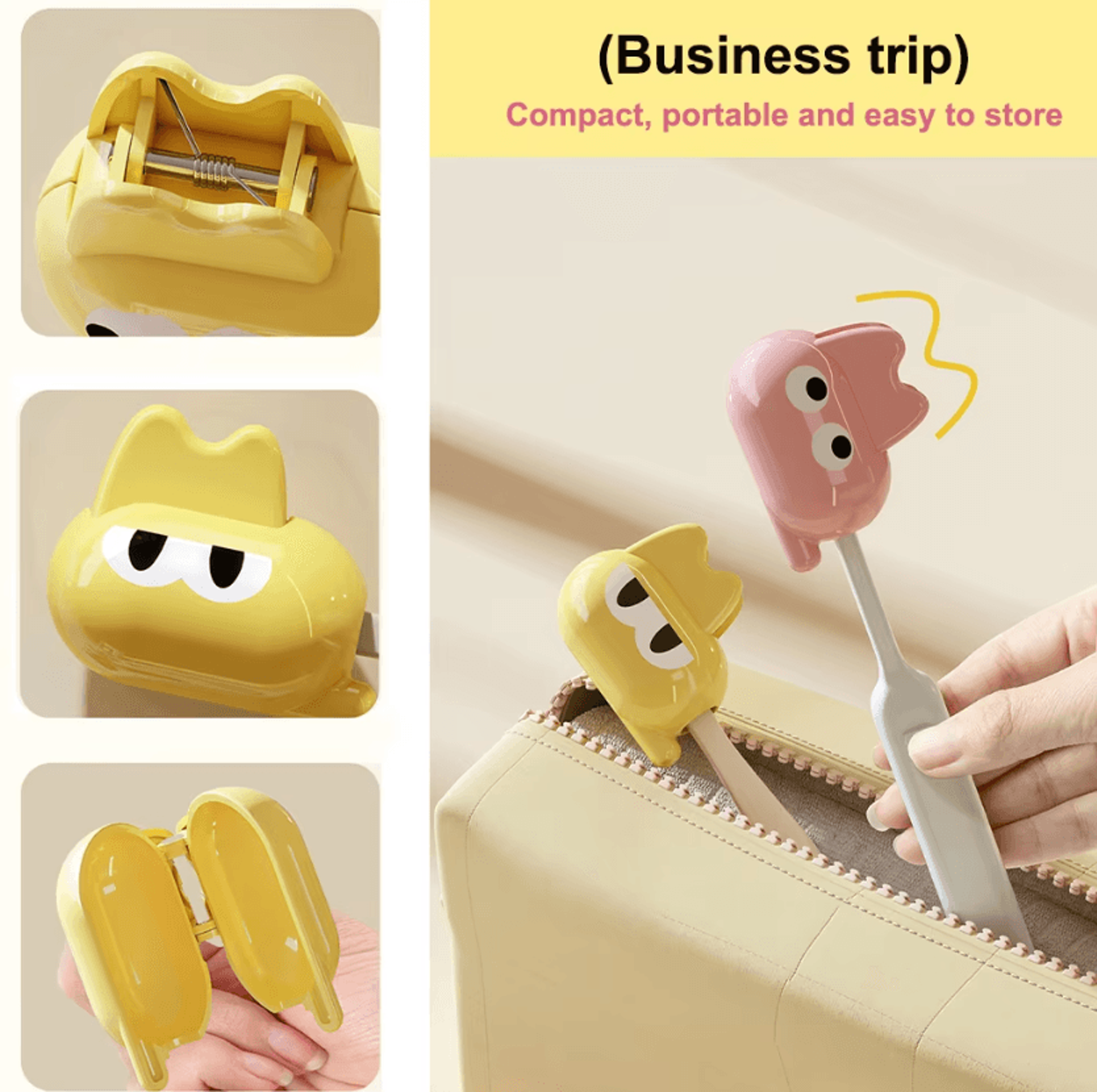 Portable Protective Toothbrush Head Covers For Travel And Home 3