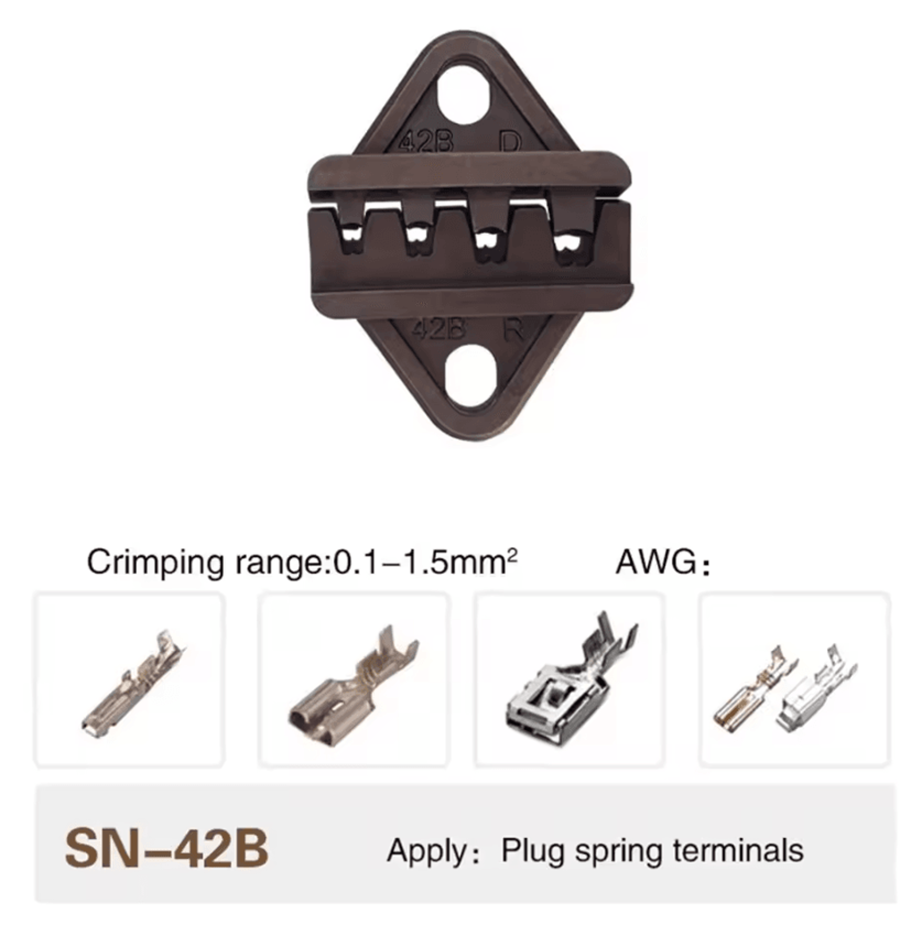 SN48B SN28B SN42B Replacement Crimping Jaw 3