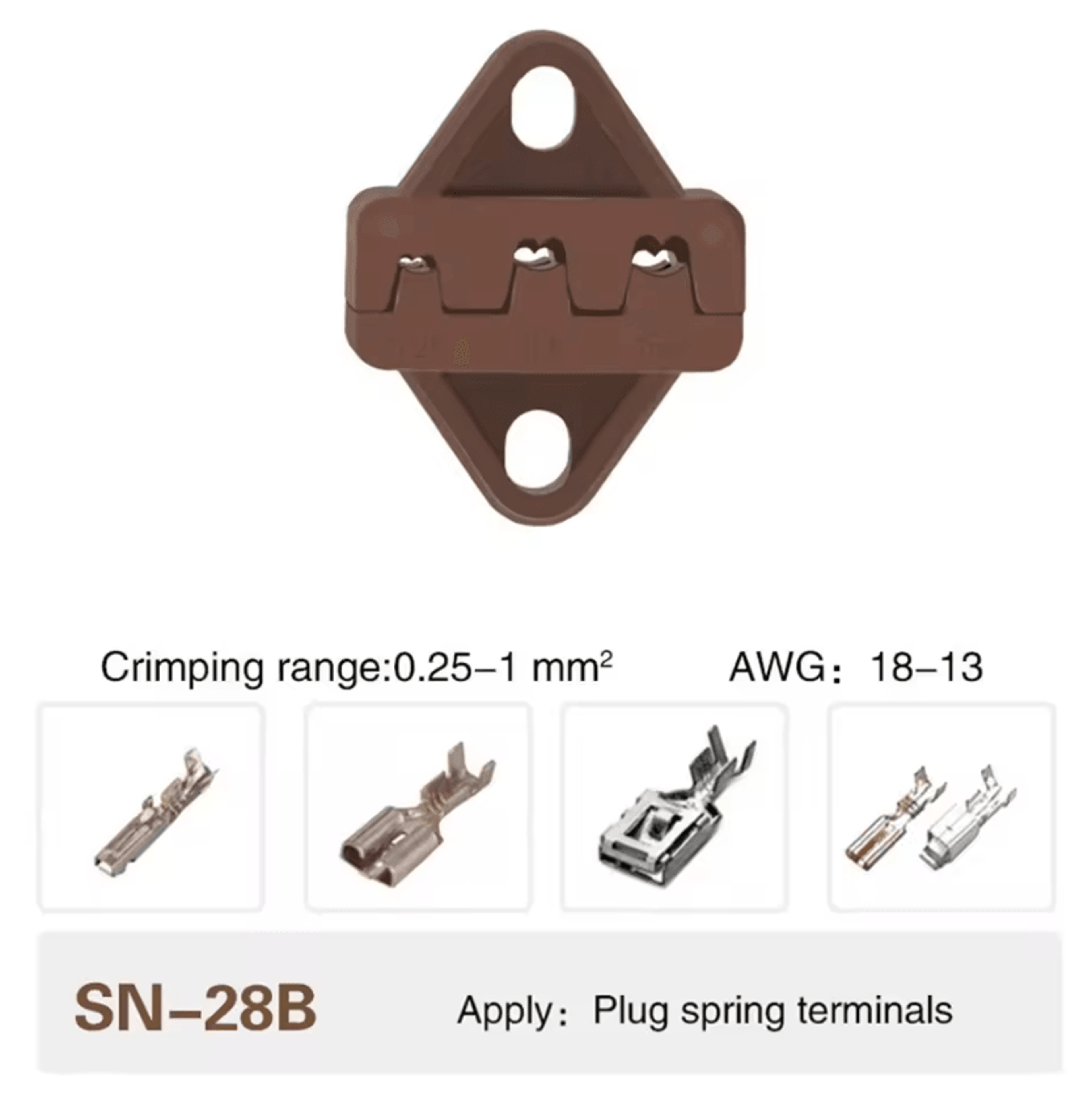 SN48B SN28B SN42B Replacement Crimping Jaw 5