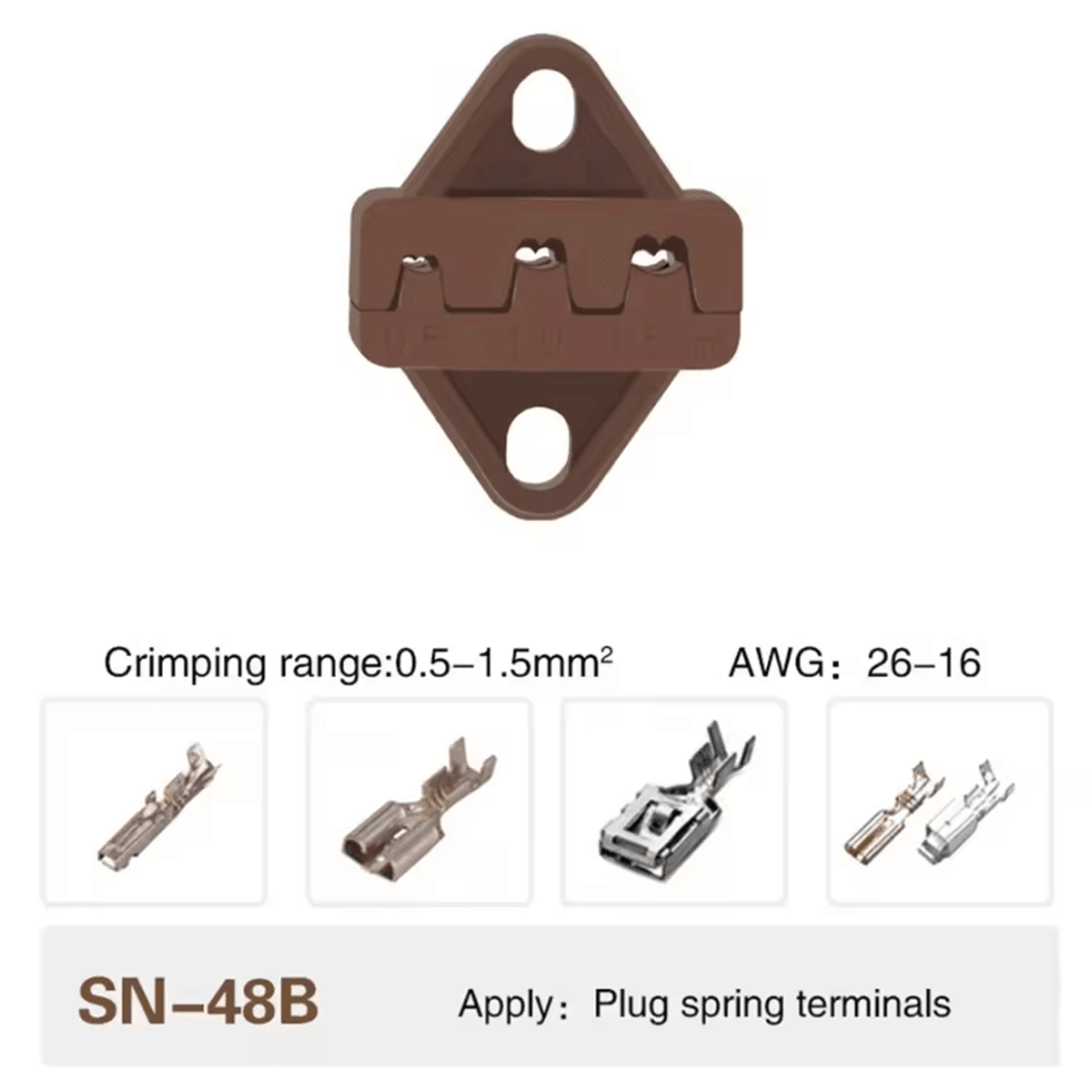 SN48B SN28B SN42B Replacement Crimping Jaw 4
