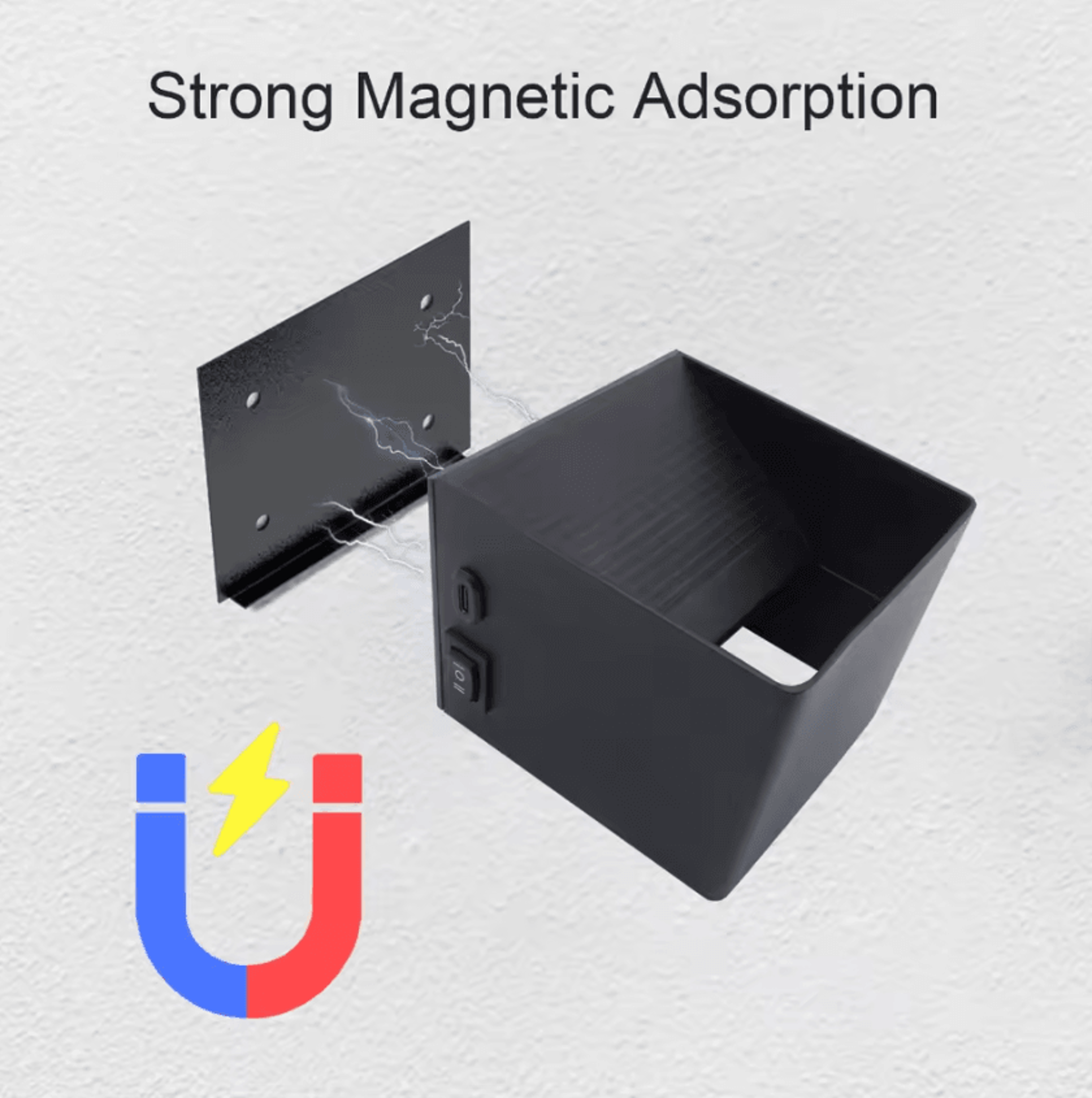 USB Rechargeable Magnetic Motion Sensor Wall Light 4