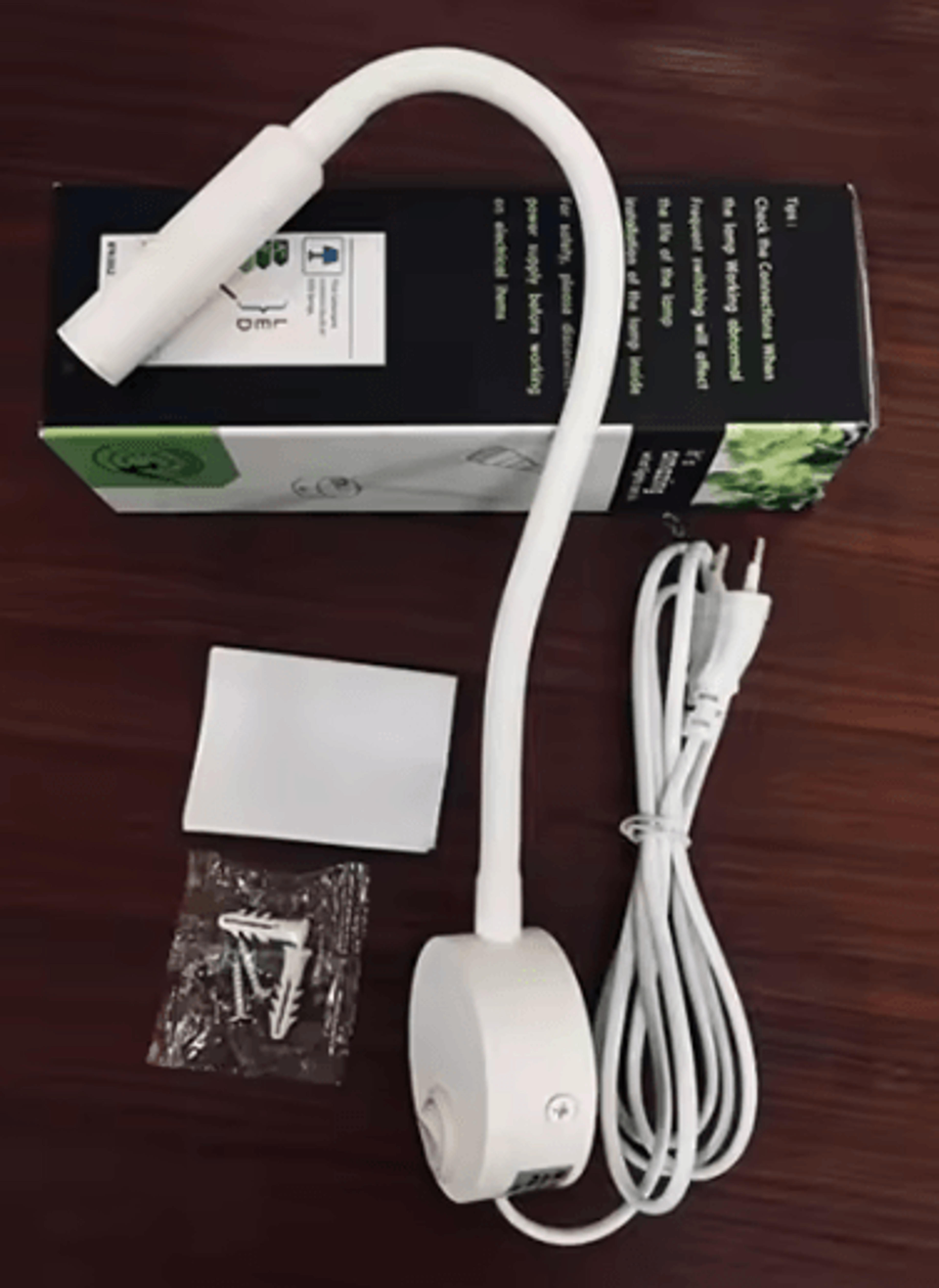 3W Flexible LED Bedside Reading Wall Light 8