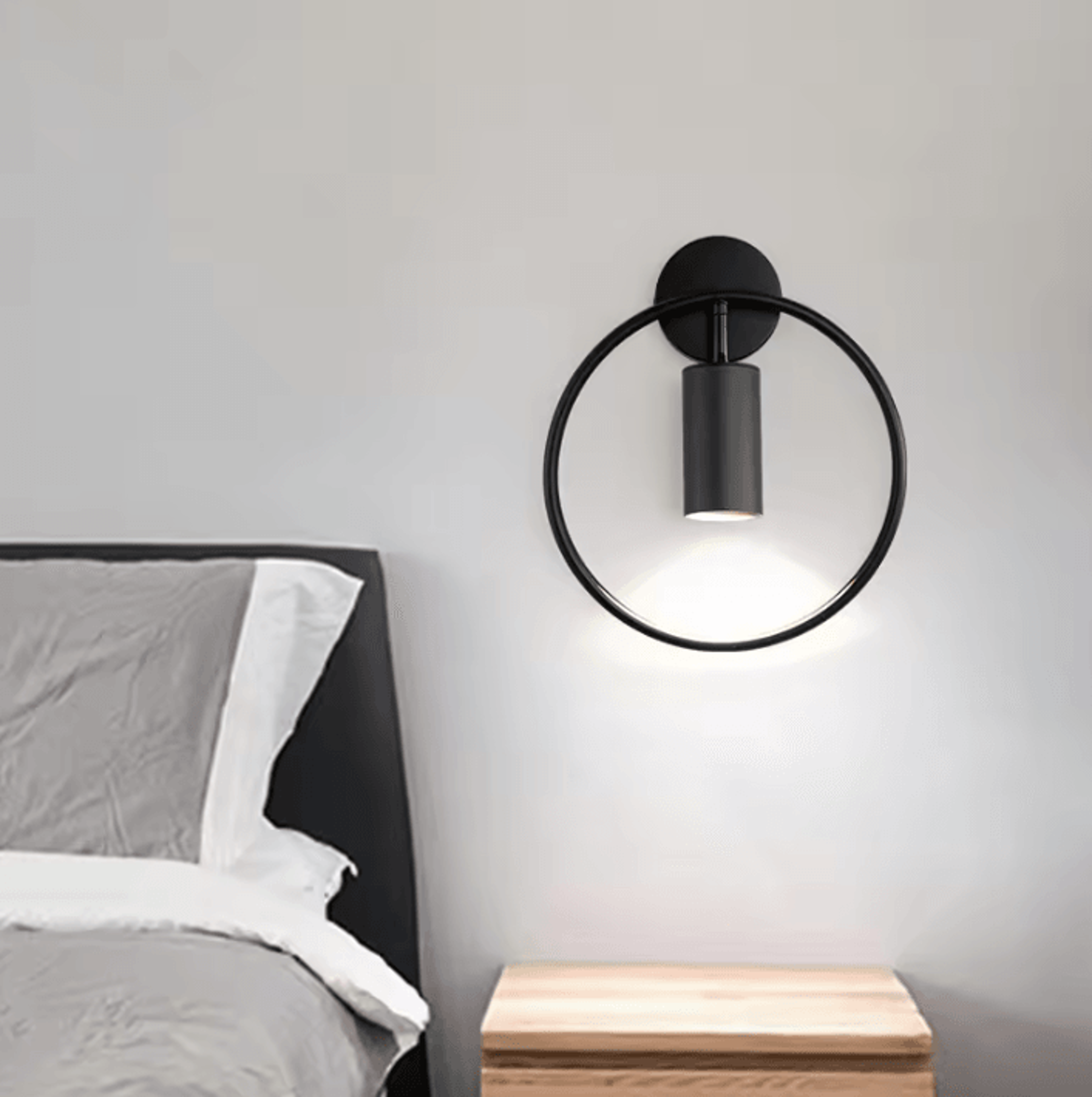 Nordic Gold Decorative Bedside Wall Sconce 2